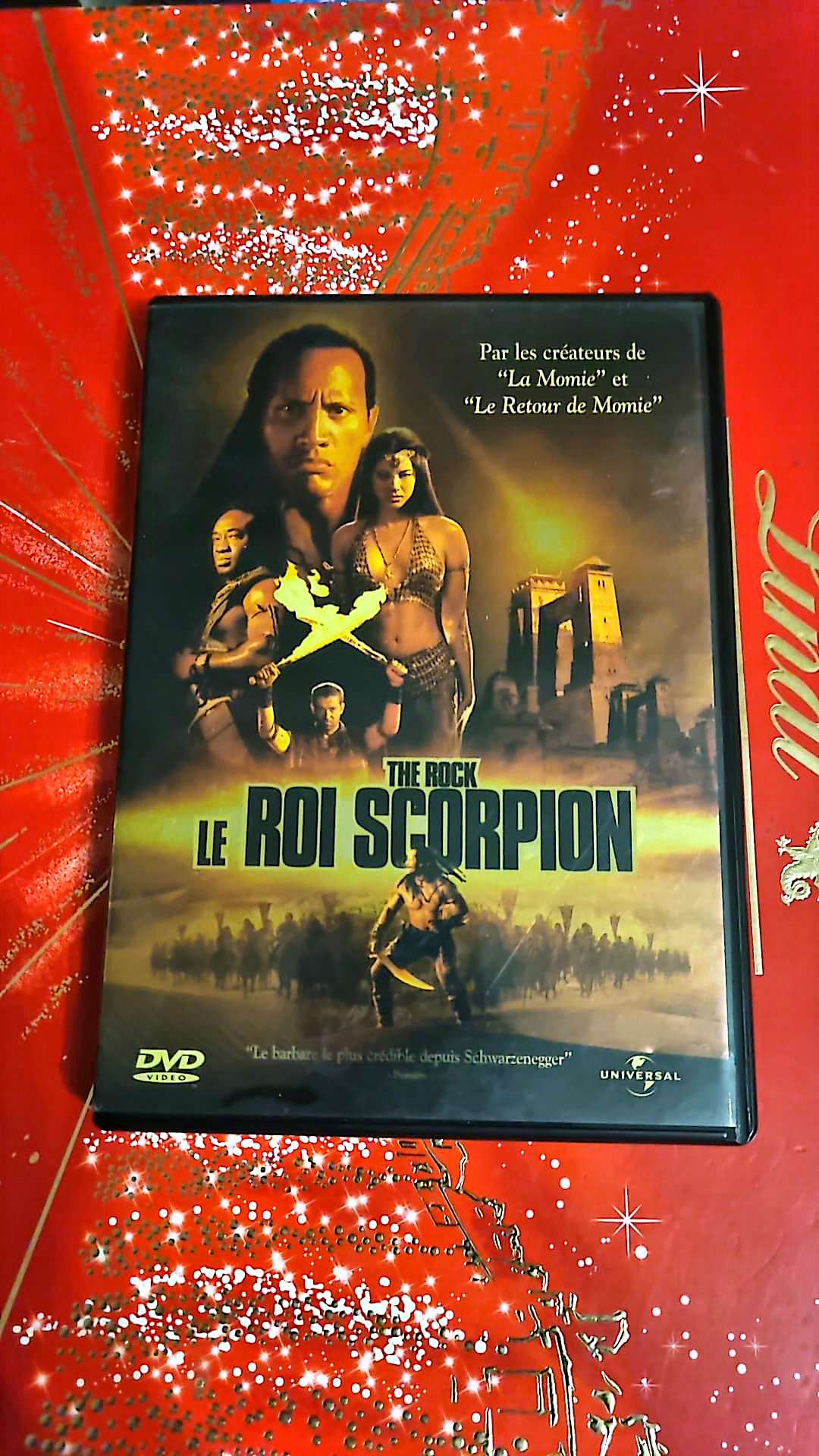 DVD the Rock le Roi scorpion