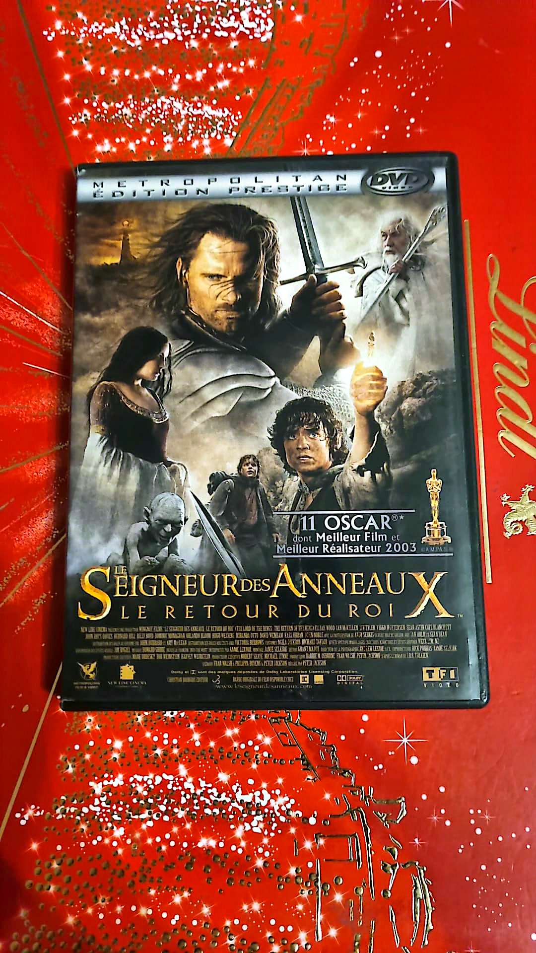 DVD le seigneur des anneaux le retour du roi
