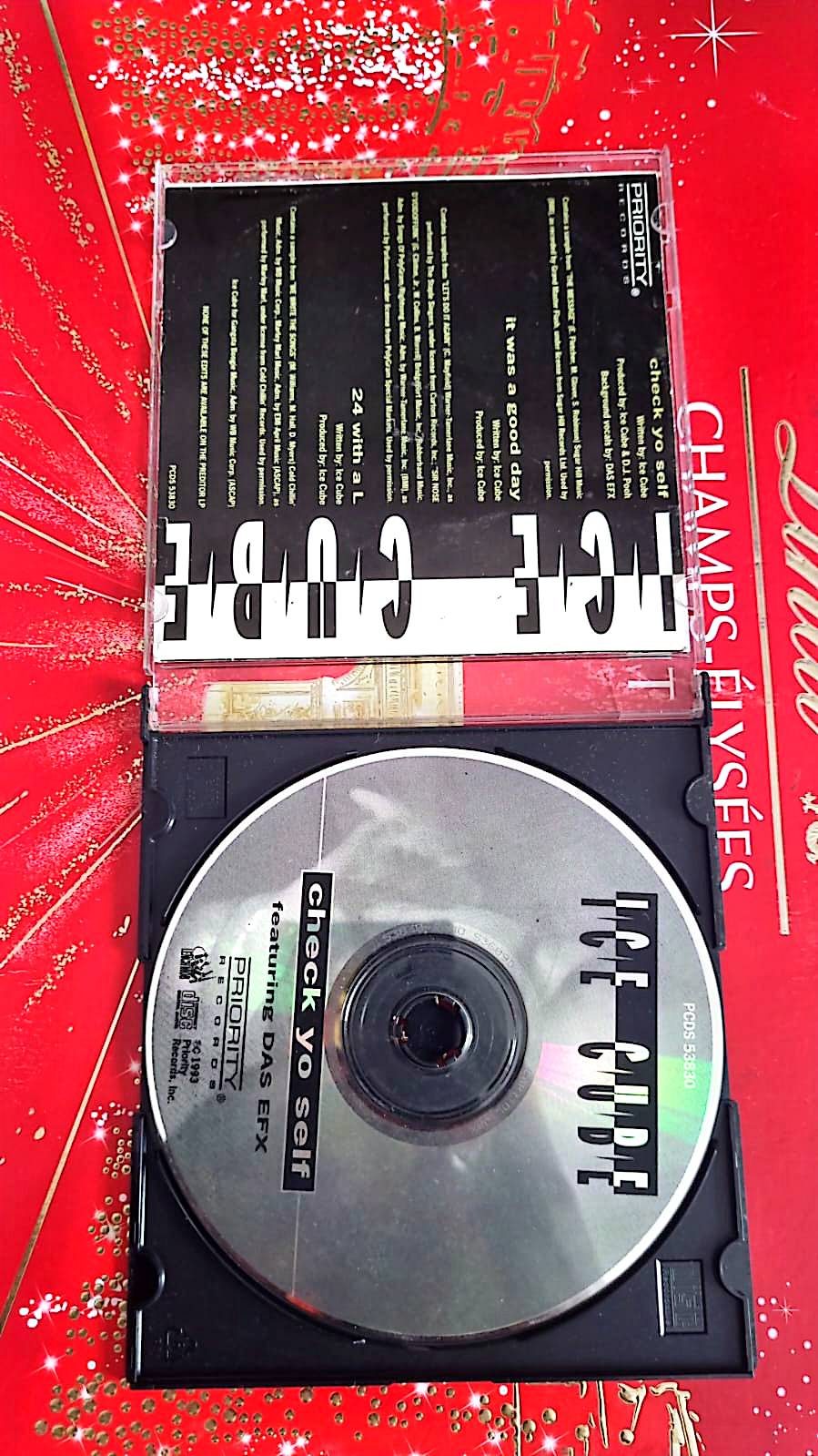 CD Ice Cube – Check Yo Self (Single Hip-Hop, avec Das EFX