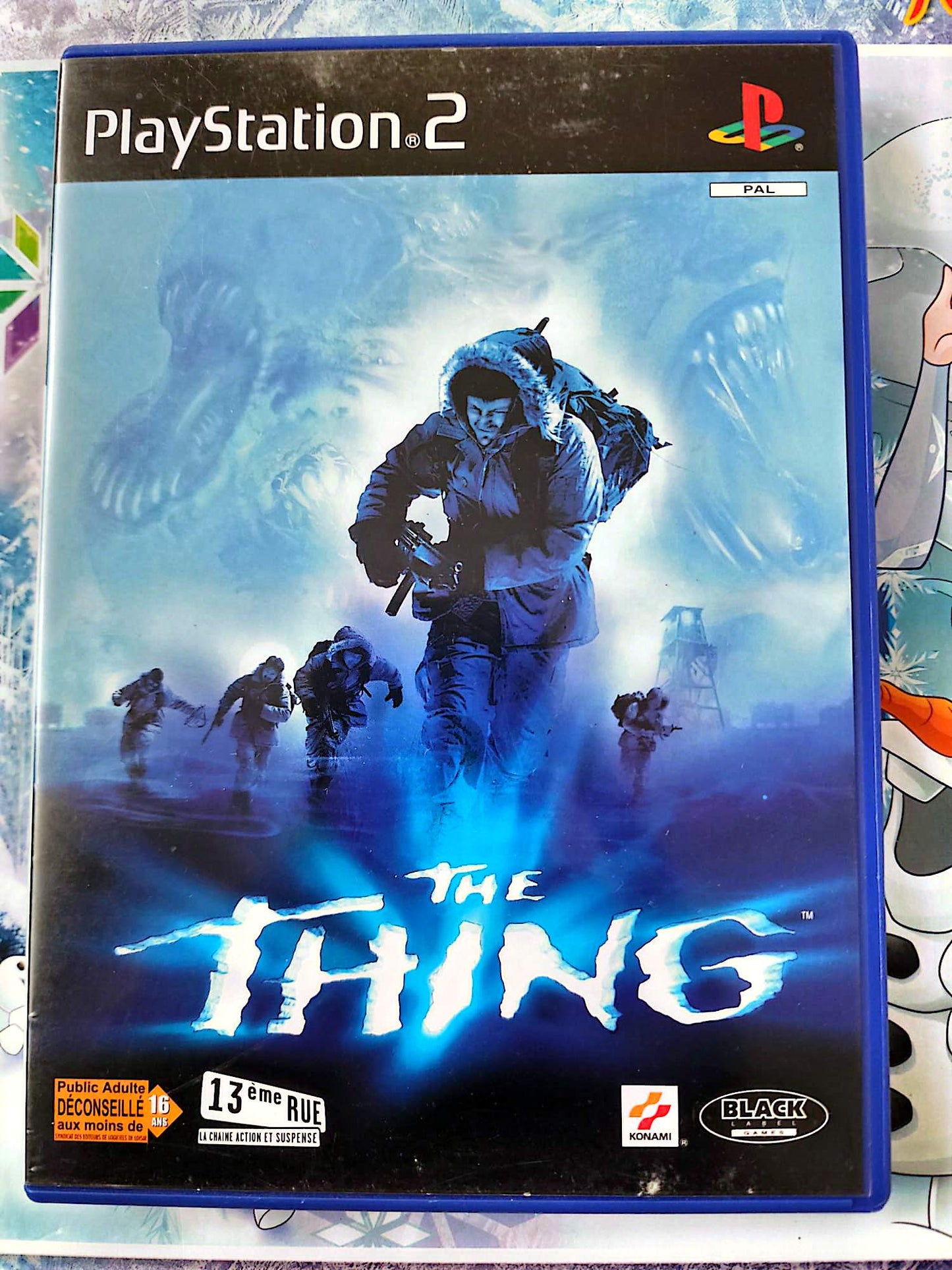 The Thing Jeu PS2 PAL Français Complet Jeu d’Horreur Survival Action Konami PlayStation 2