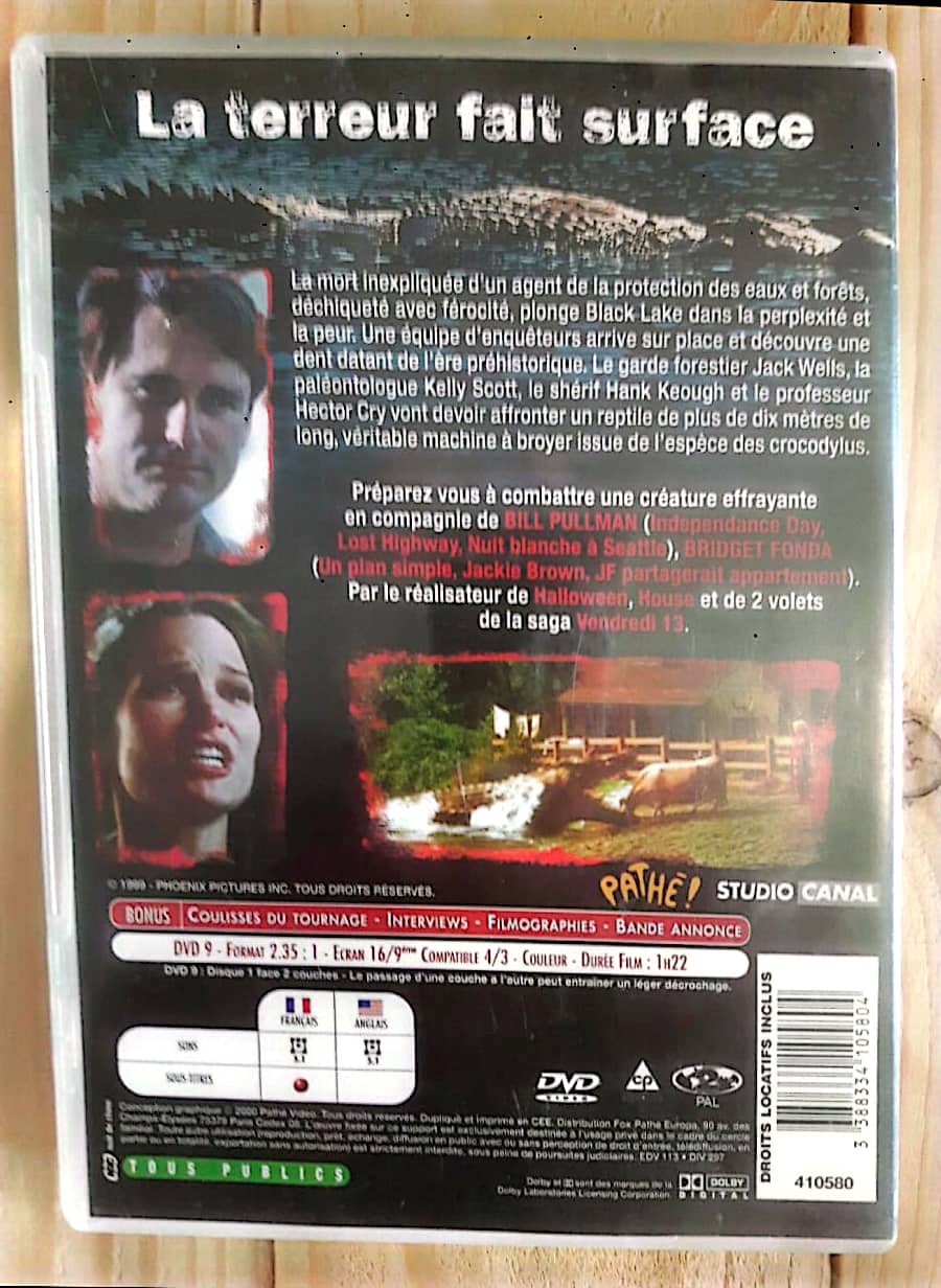 DVD : Lake placid