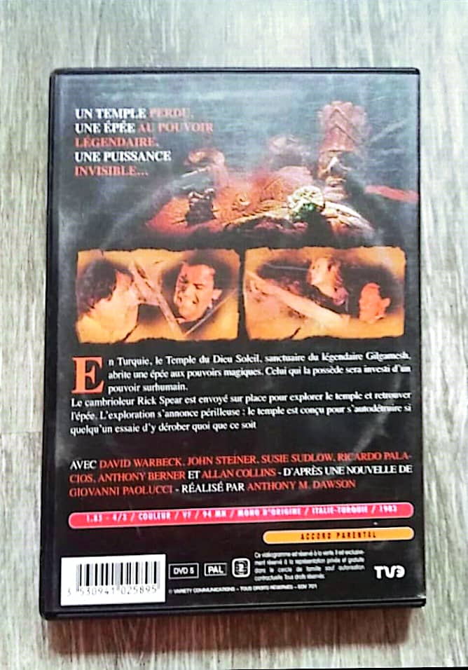 DVD : Les Aventures du Cobra d'or