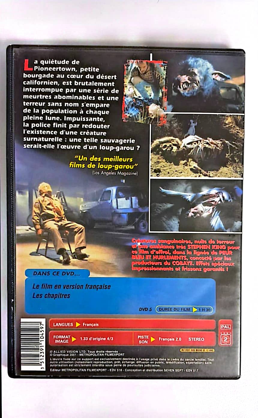 DVD : Nuits de pleine lune