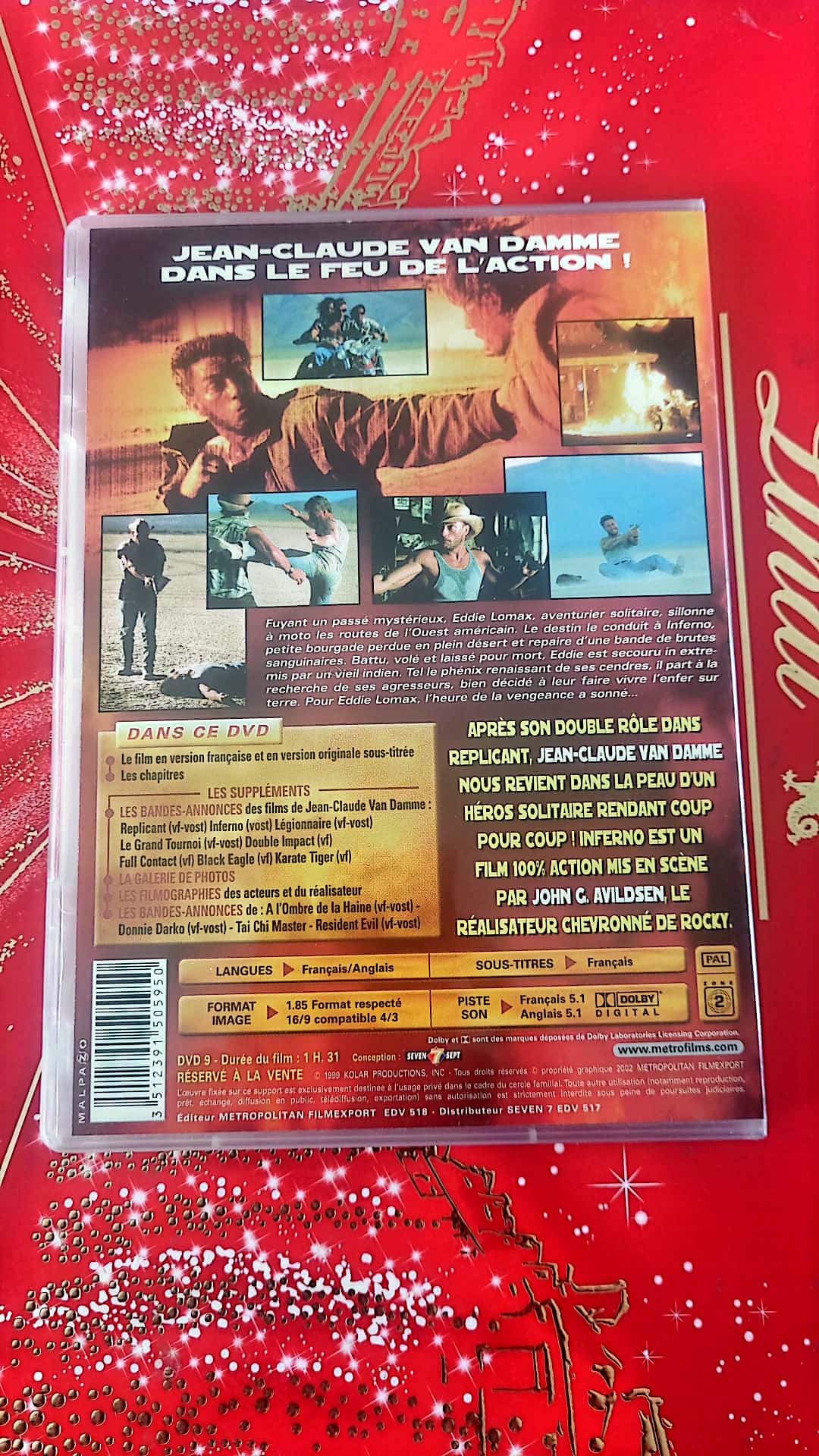 DVD : Inferno DVD een