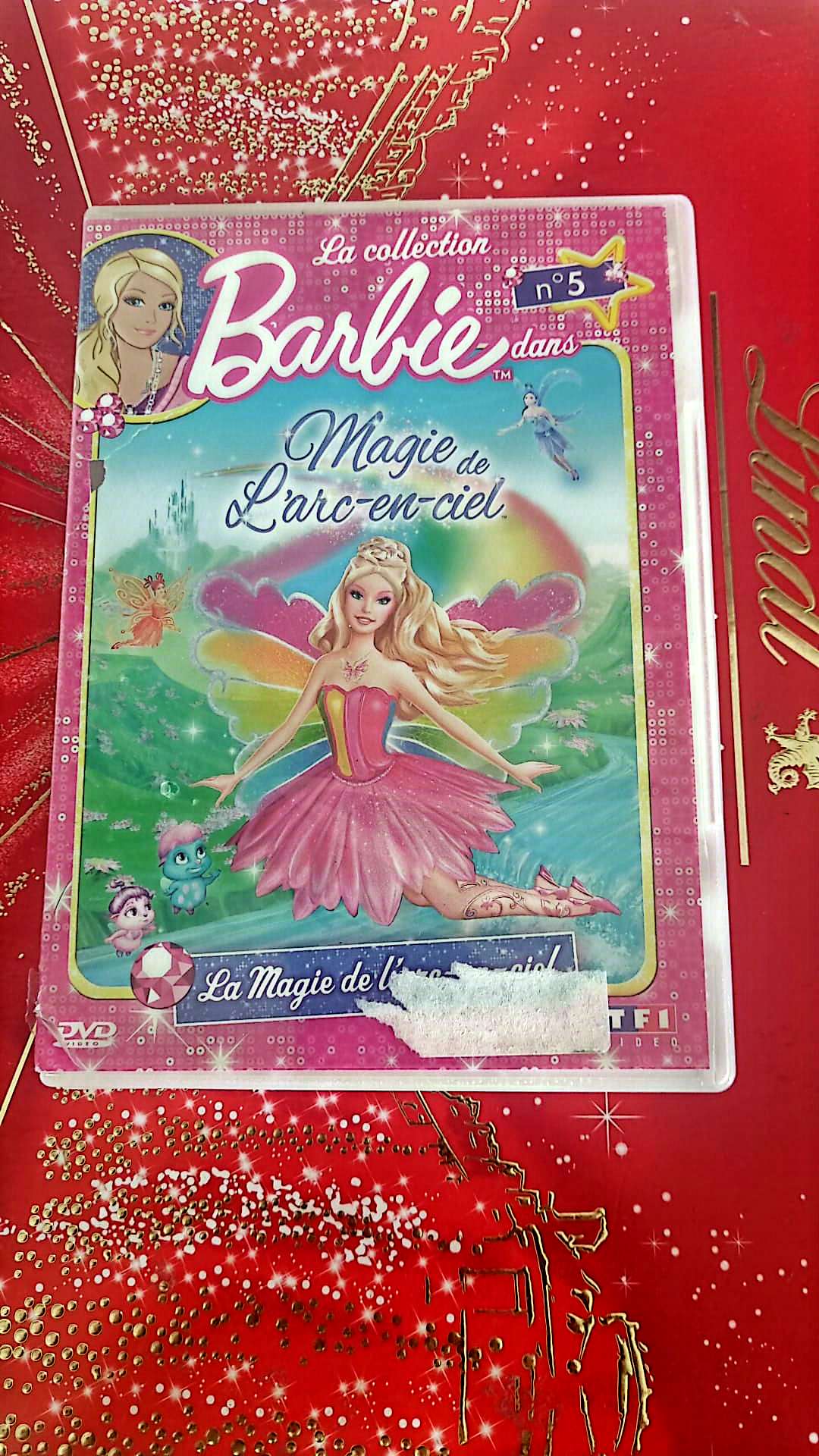 DVD barbie la magie de l'arc en ciel