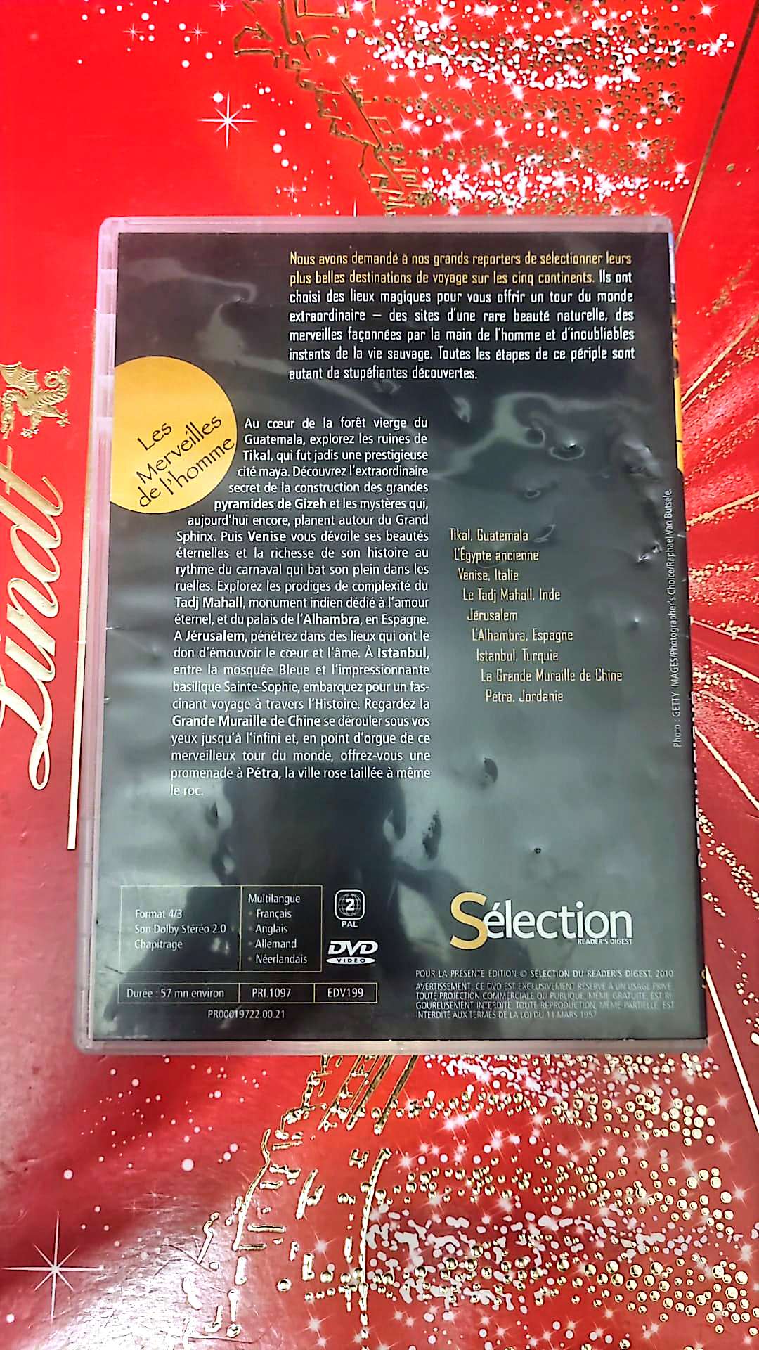 DVD : les merveilles de l'homme destination incontournable