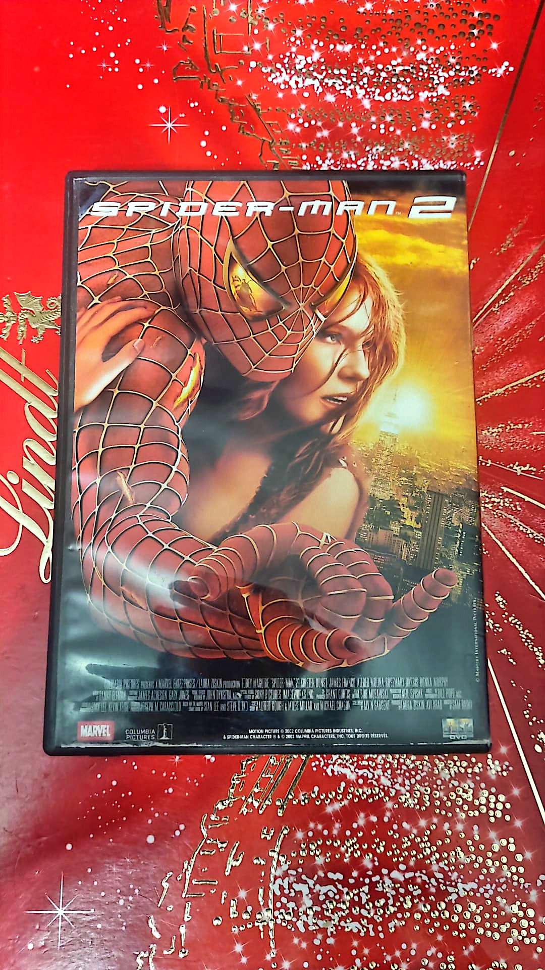 DVD : Coffret DVD Spider-Man 1 & 2 – Films d’action fantastiques Marvel – Version Française