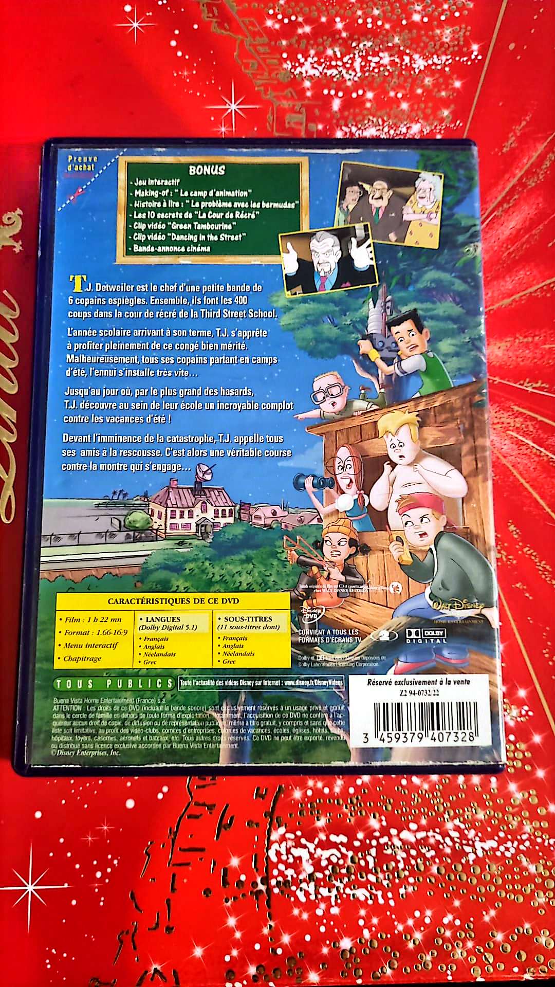 DVD : la cour de récré vive les vacances