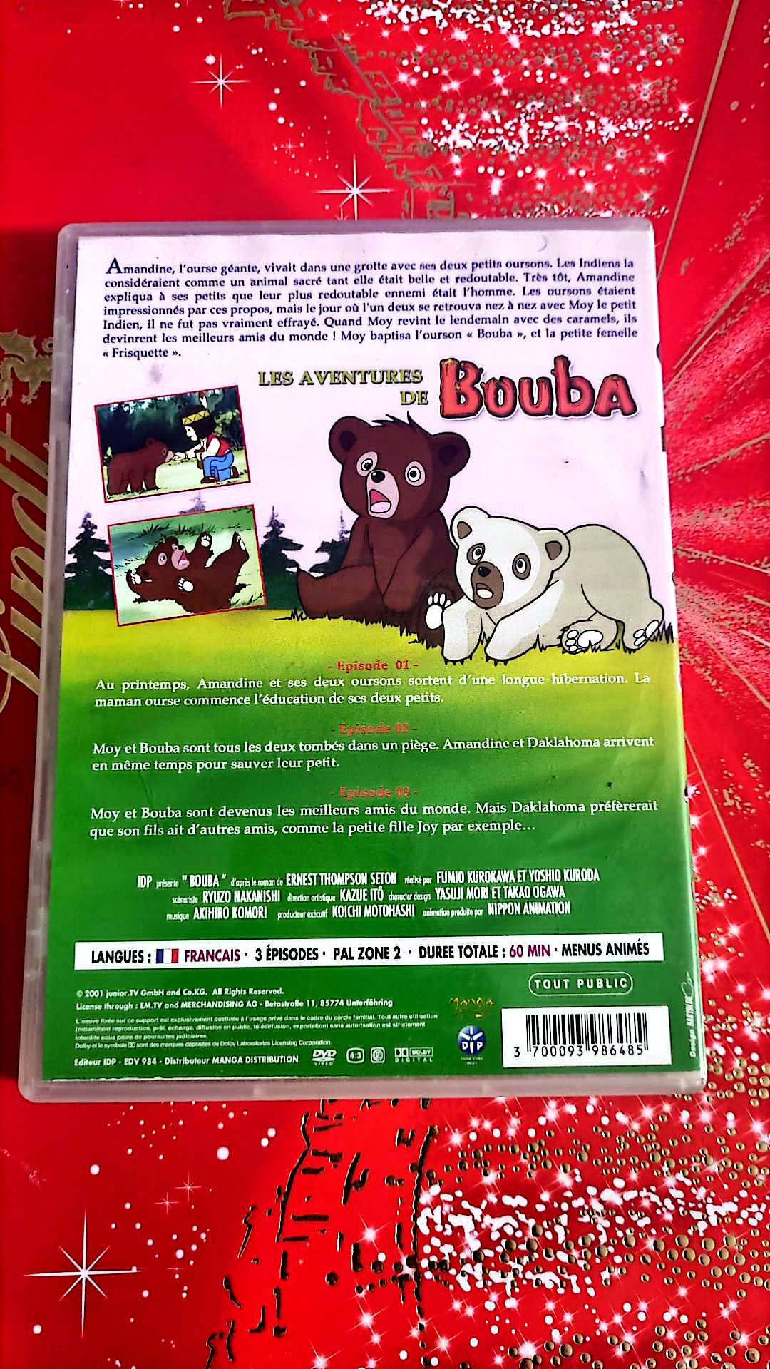 DVD : les aventures de bouba vol 1