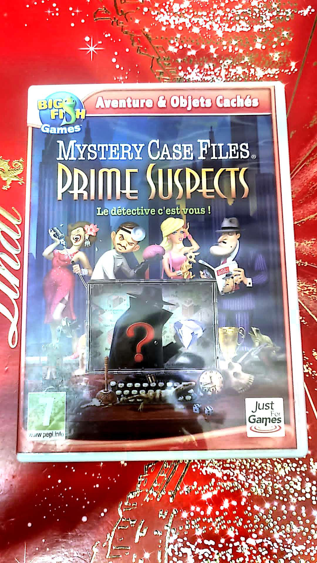 Jeu vidéo PC : pc mystery case files prime suspects la detective c'est vous