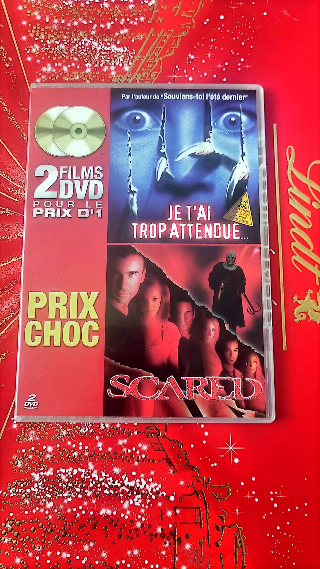 DVD 2films DVD pour le prix d'1 choc je t'ai trop attendue sacred