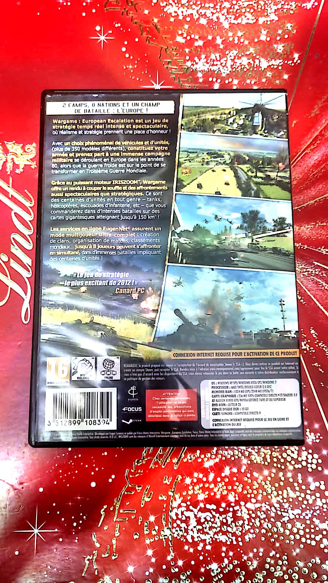 Jeu vidéo PC : wargame european escalation