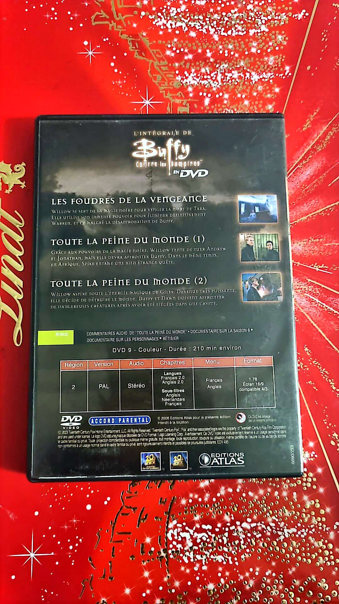 DVD : Buffy contre les vampires Saison 6 épisodes 20 21 et 22