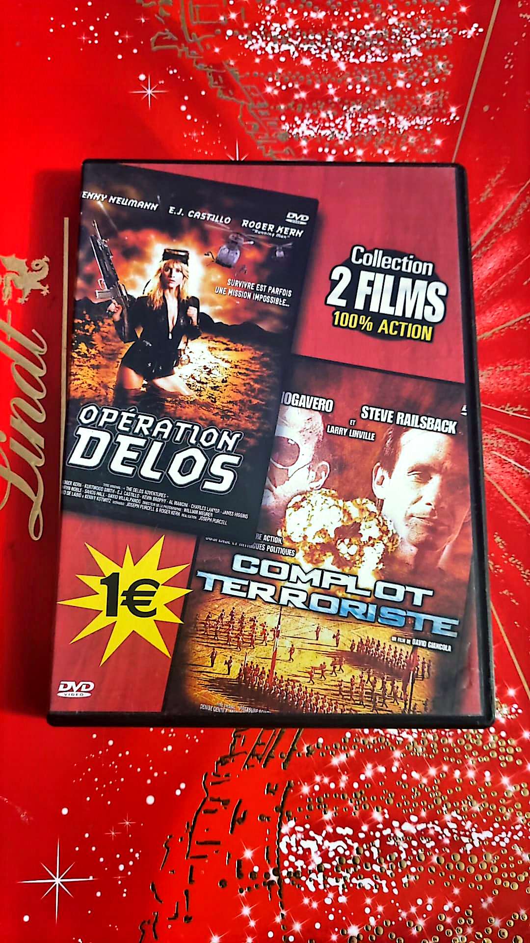 DVD : Coffret DVD 2 Films Action – Complot Terroriste (Pressure Point) + Opération Delos – – Zone 2 – Suspense, Conspiration, Mission Imposible