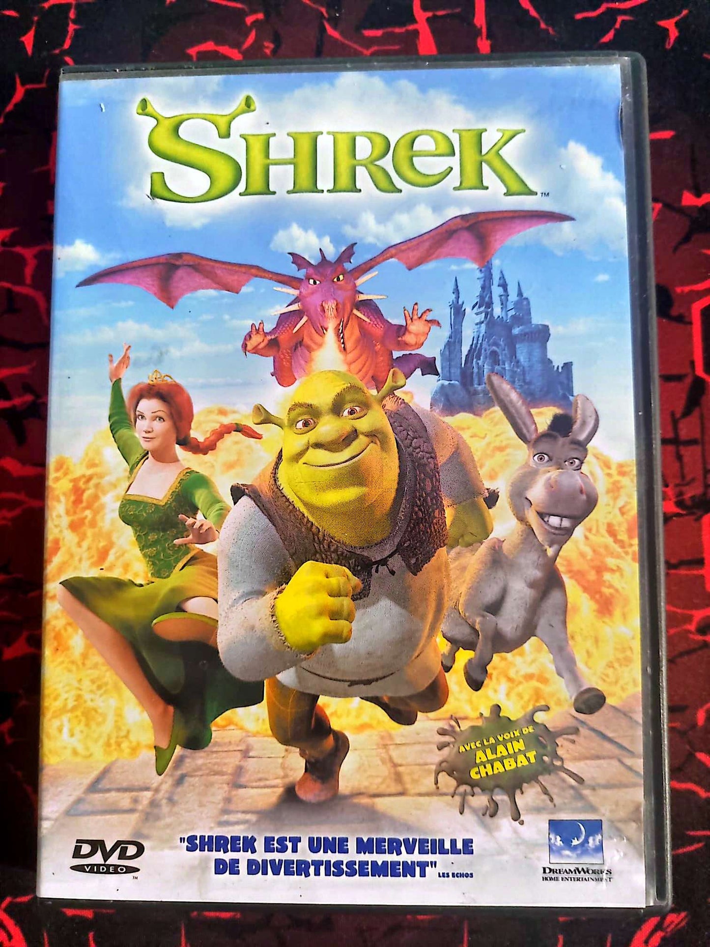 DVD Shrek – DreamWorks – VF/VO 5.1 – Tous publics – Avec la voix d’Alain Chabat dvd
