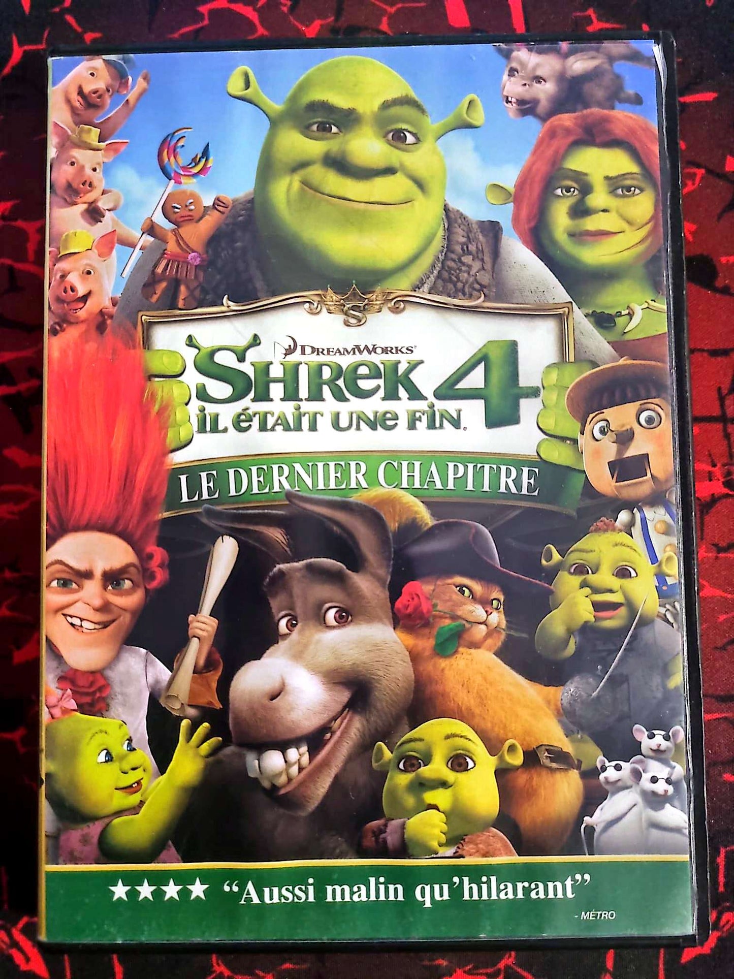 DVD Shrek 4 Il était une fin – Le Dernier Chapitre – DreamWorks – Audio FR/EN dvd