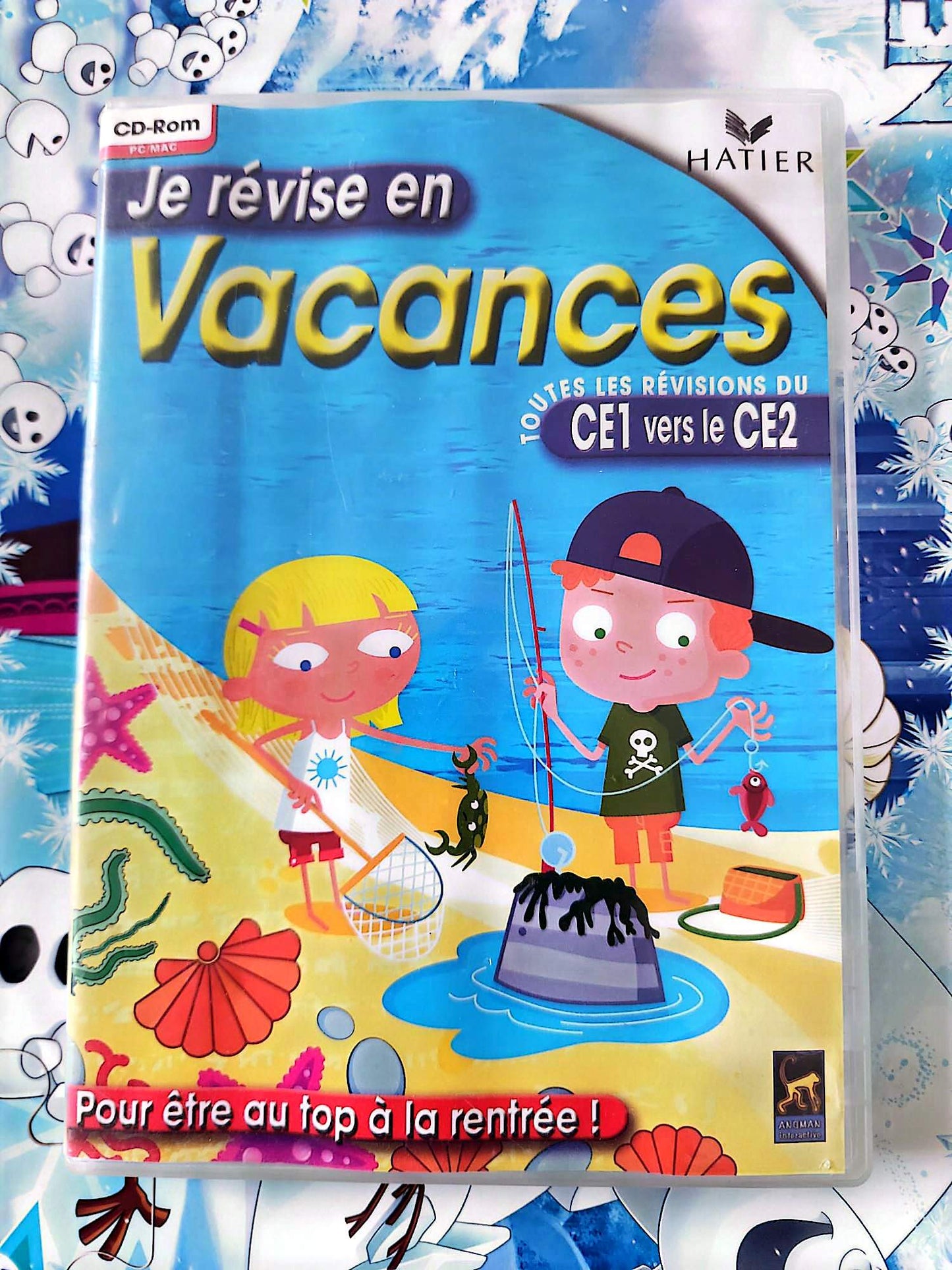 Je Révise en Vacances CE1 vers CE2 – CD-ROM PC MAC Éducatif | Hatier | Jeux et Révisions Scolaires Enfant