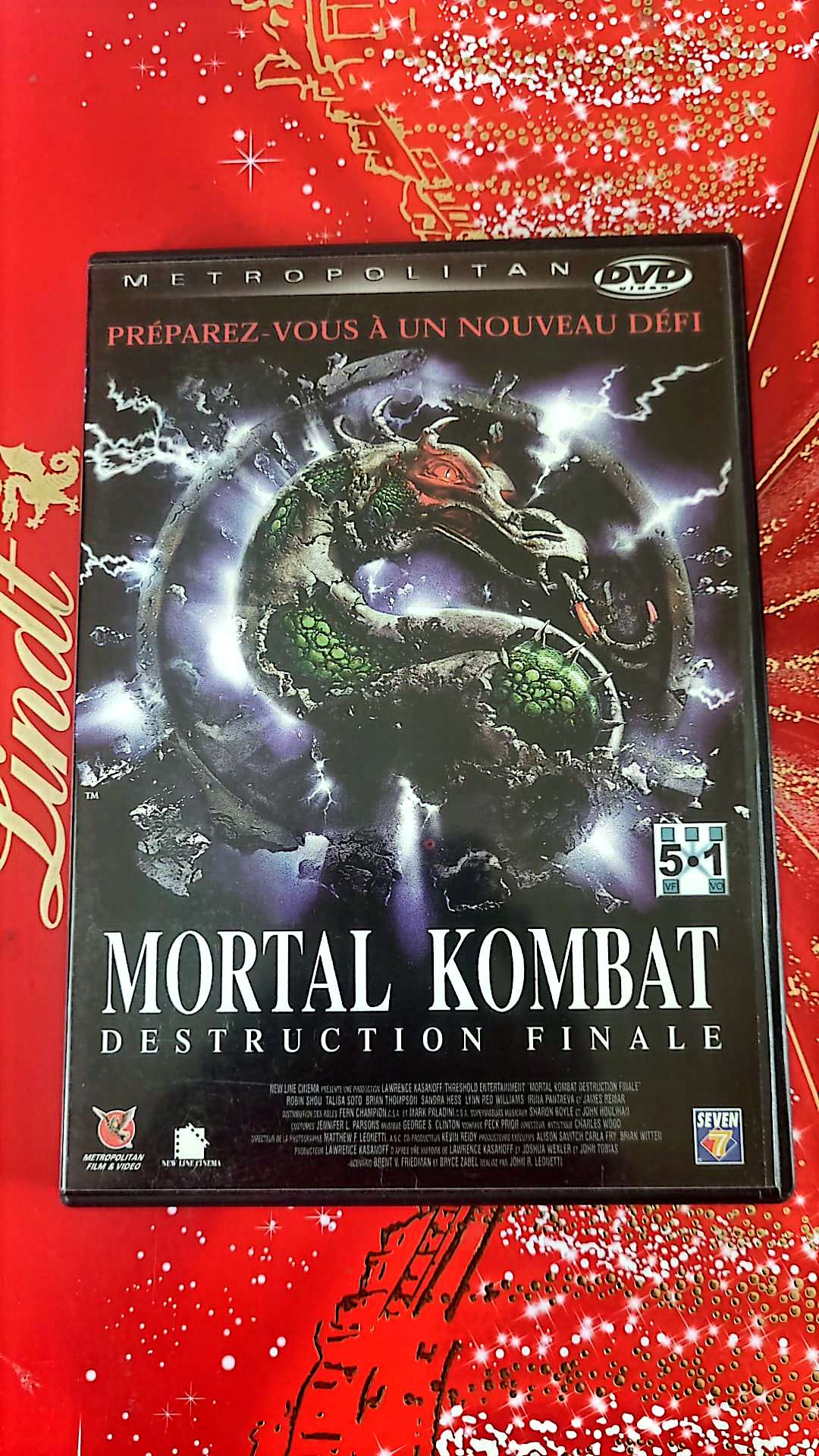 DVD : mortal kombat destruction finale en