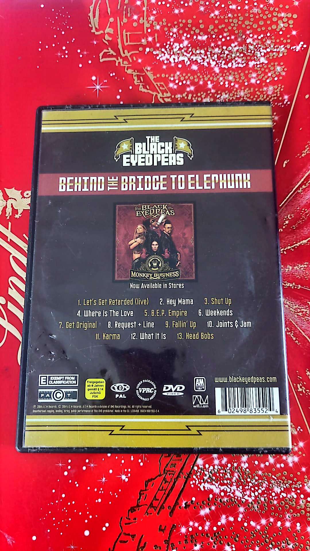 DVD : behind the bridge to elephunk