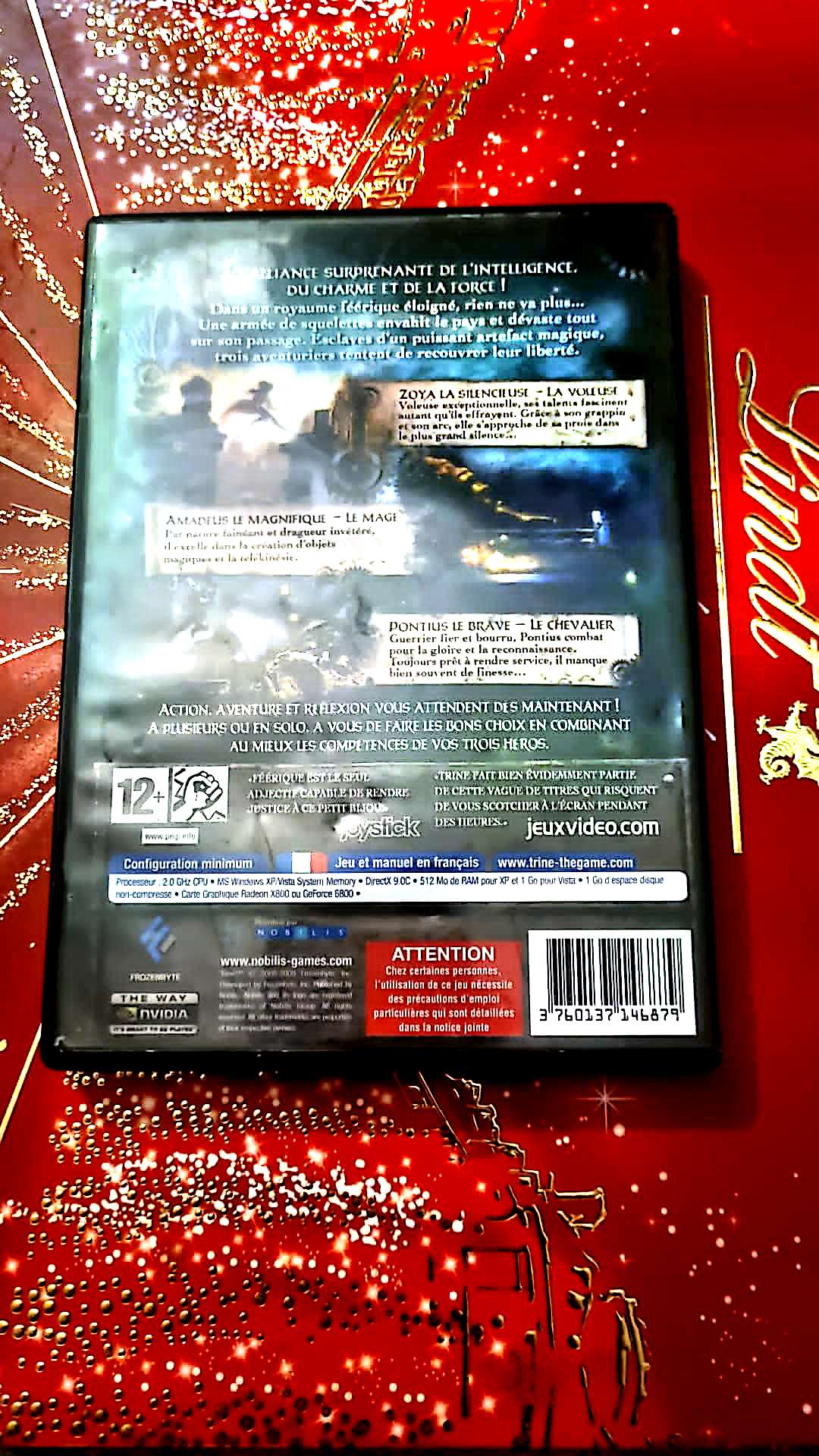 Jeu vidéo PC : TRINE