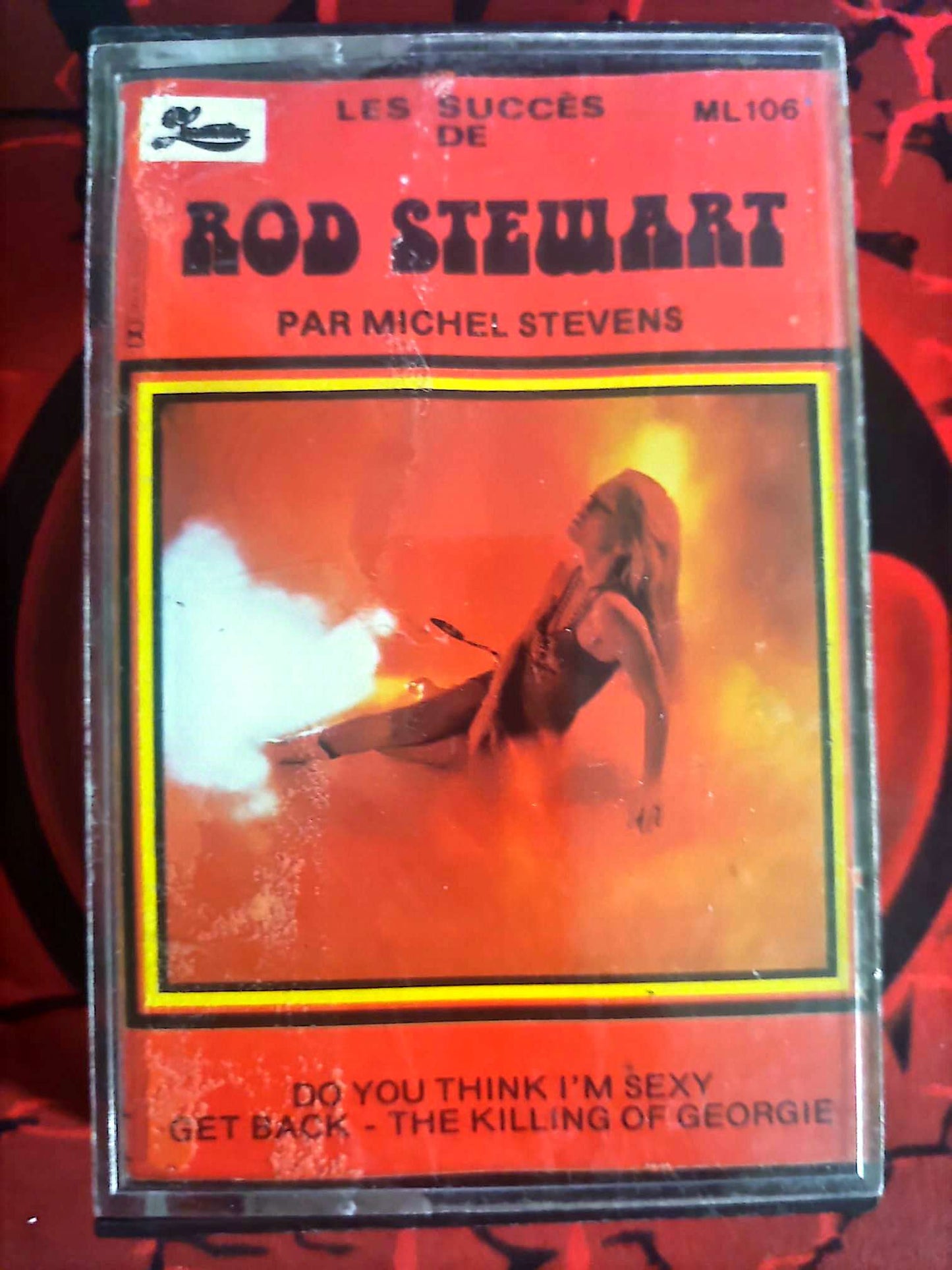 Cassette Audio Rod Stewart – Les Succès – Par Michel Stevens – Rock Pop cassette audio