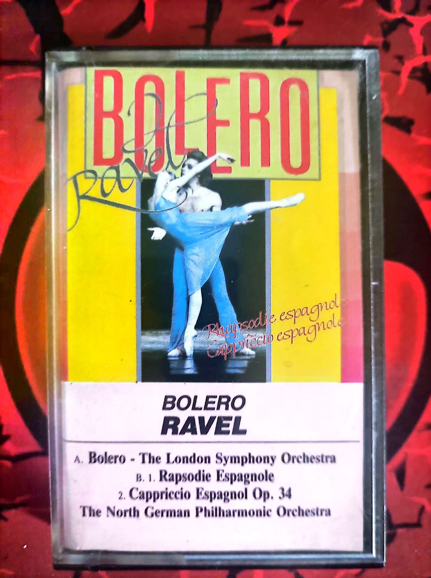 Cassette Audio Ravel – Boléro – Rapsodie Espagnole – London Symphony Orchestra cassette audio