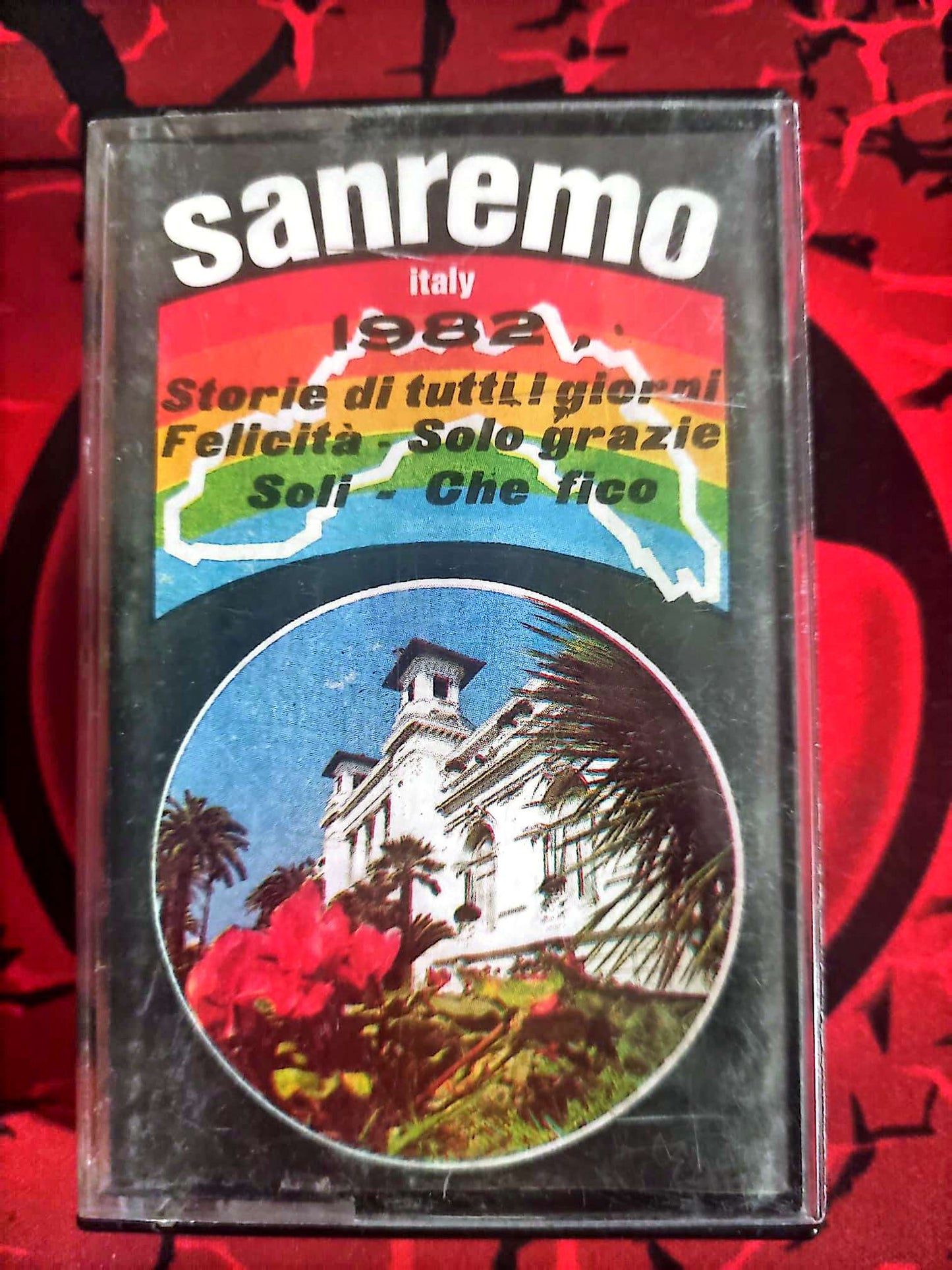 Cassette Audio Sanremo Italy 1982 – Compilation Festival – Musique Italienne cassette audio
