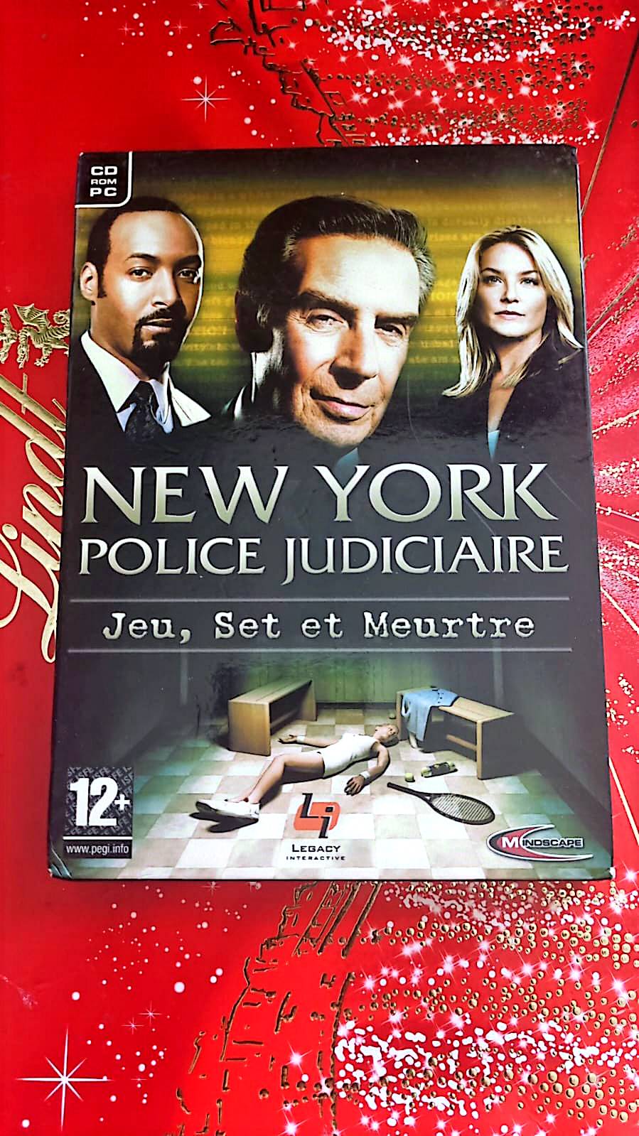 Jeu vidéo PC : New York Police Judiciaire jeu set et Meurtre