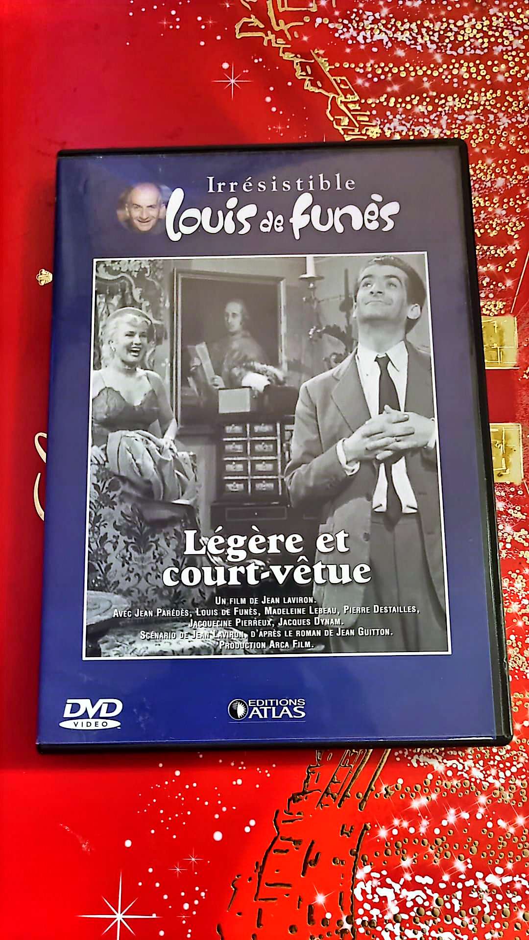 DVD irresistible Louis de funès légère et court - vêtue