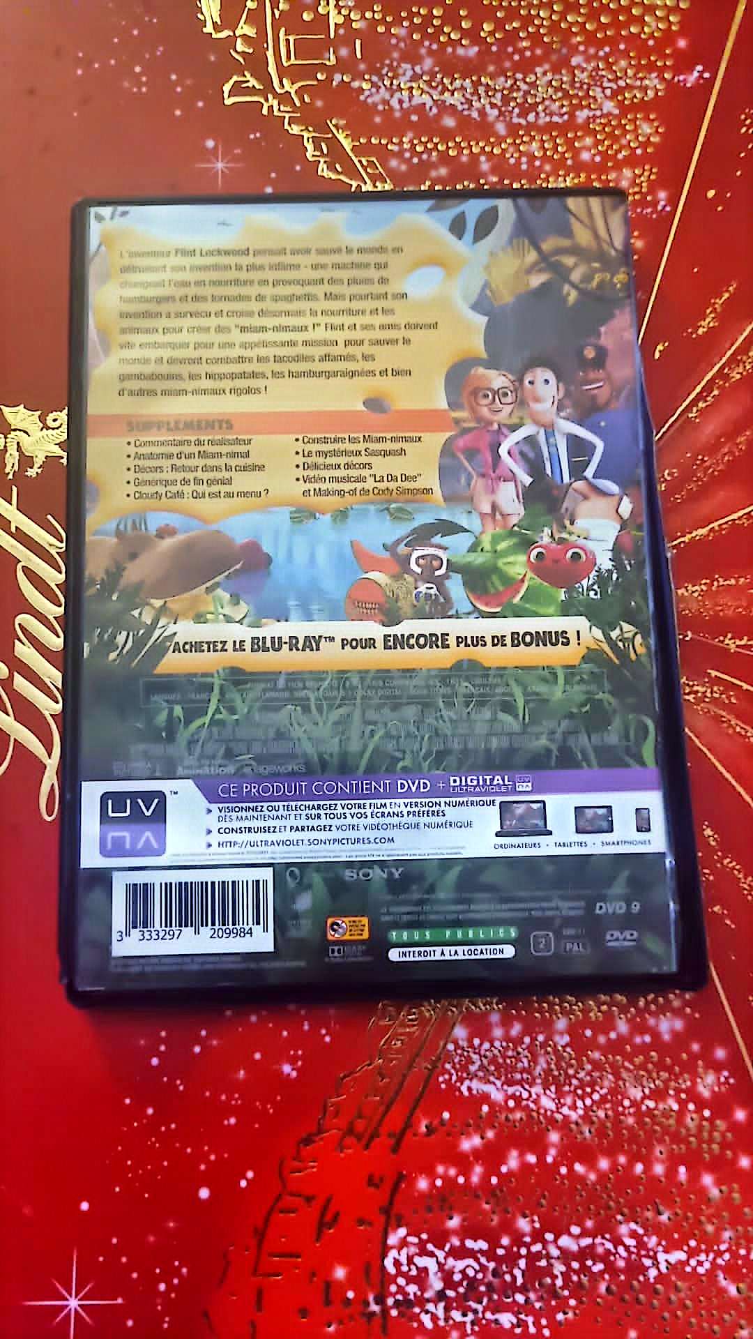 DVD : l'île des miam-nimaux tempête de boulettes géantes 2