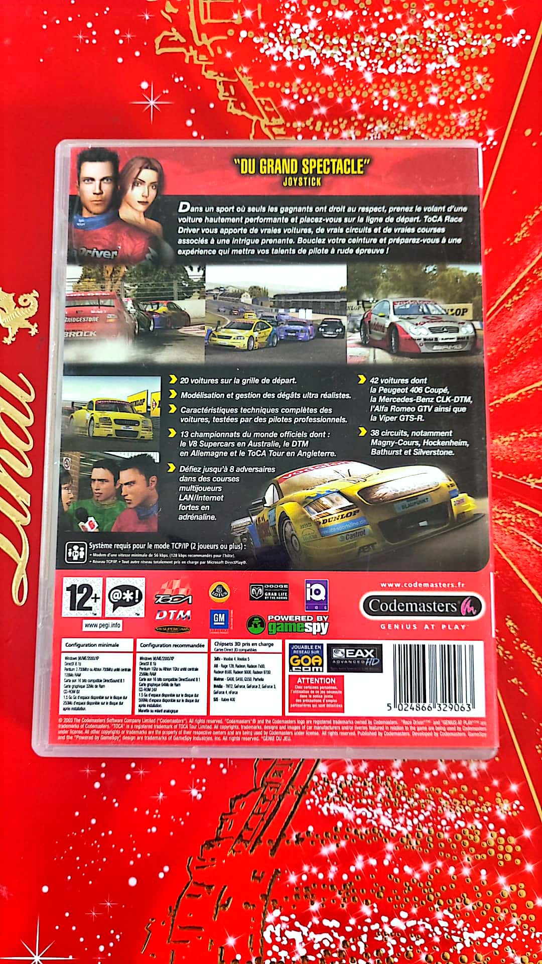 Jeu vidéo PC : TOCA Race Driver jeu PC