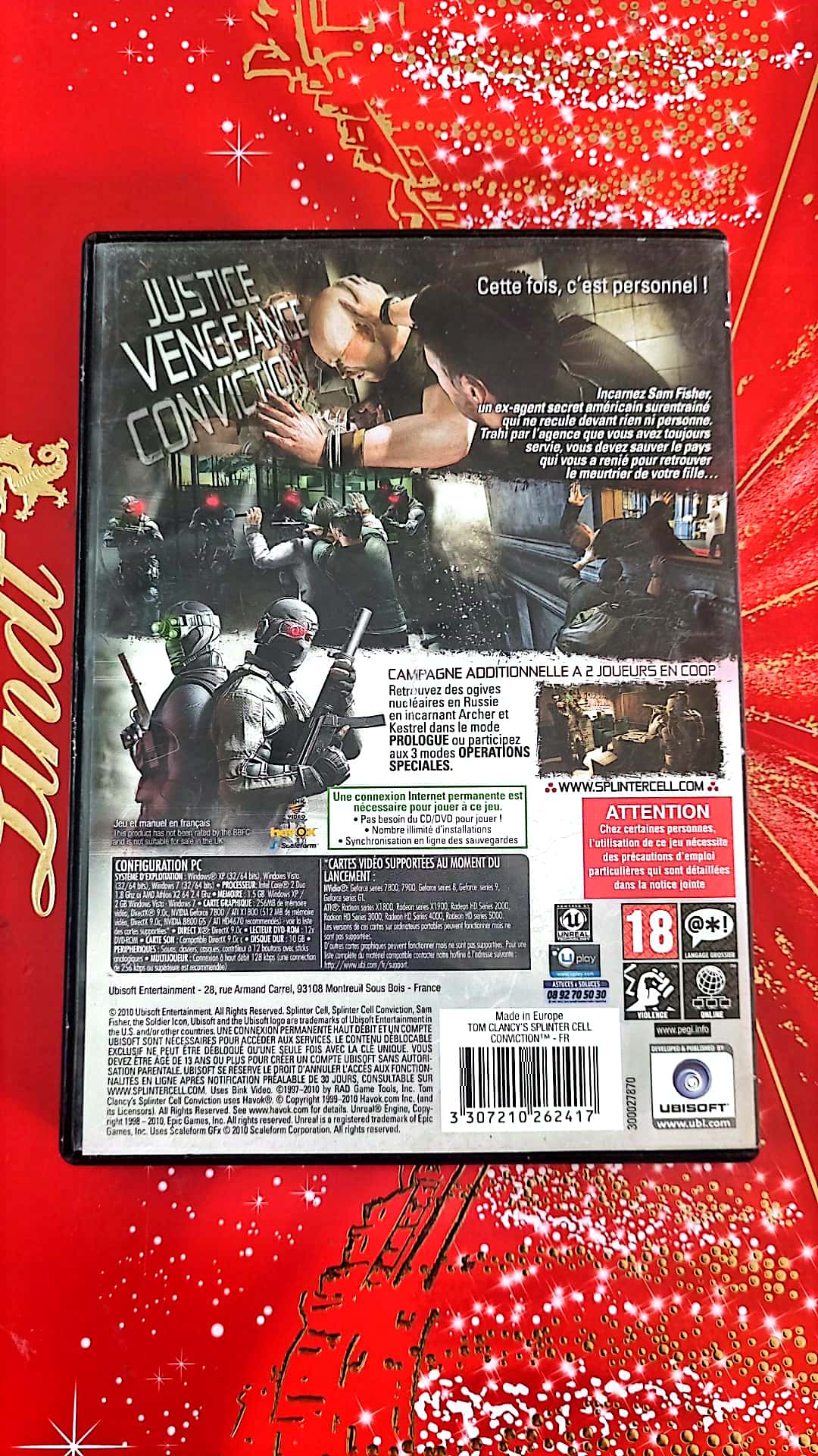 Jeu vidéo PC : splinter cell conviction gameplay pc