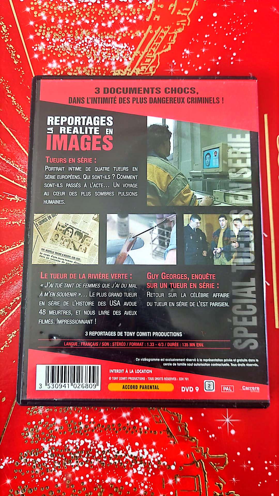 DVD : portrait intime tueurs en série le tueur de la rivière Verte Guy Georges