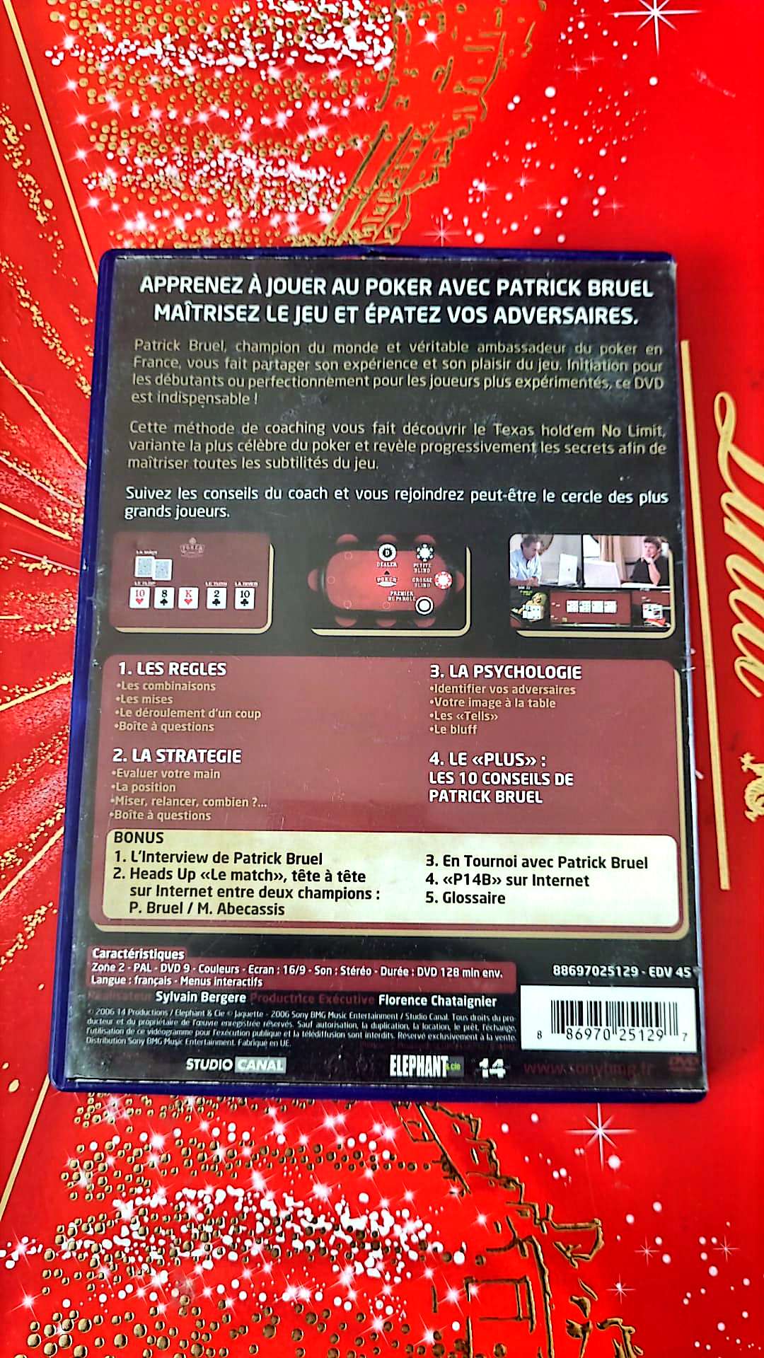 poker coach patrick bruel DVD vendu en Bon état