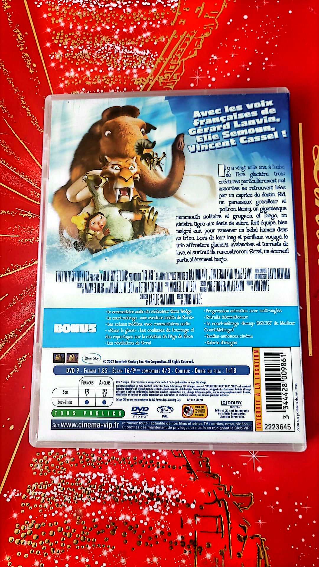 DVD : l'âge de glace