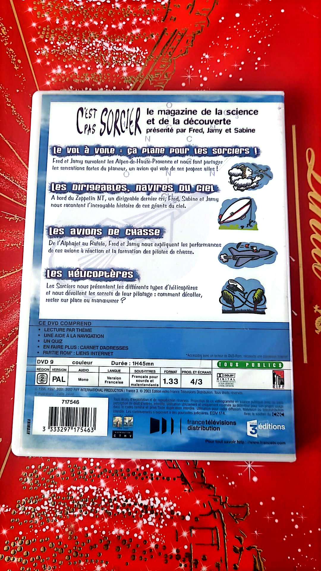 c'est pas sorcier la conquête du ciel DVD vendu en Bon état