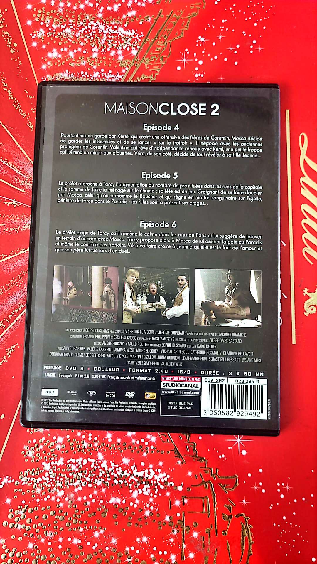 Maison close s 2 épisode 4-6 DVD vendu en bon état