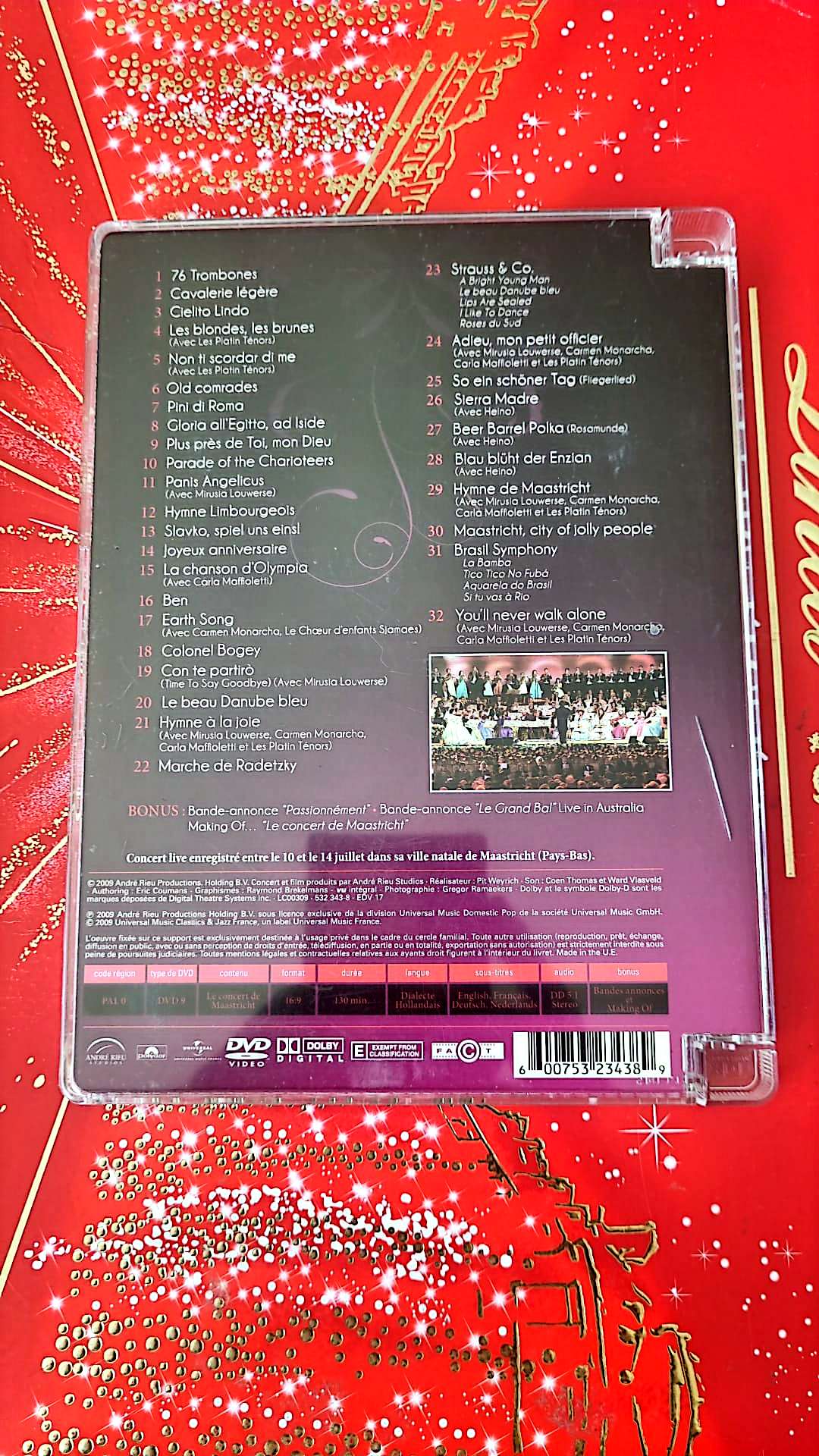 andre rieu concert maastricht DVD vendu en Bon état Par blaspo