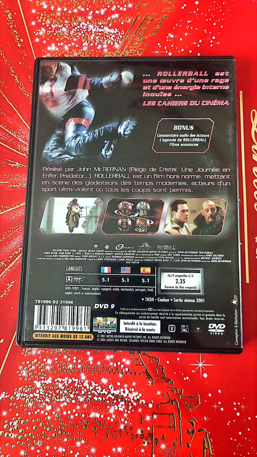 rollerball DVD vendu en Bon état