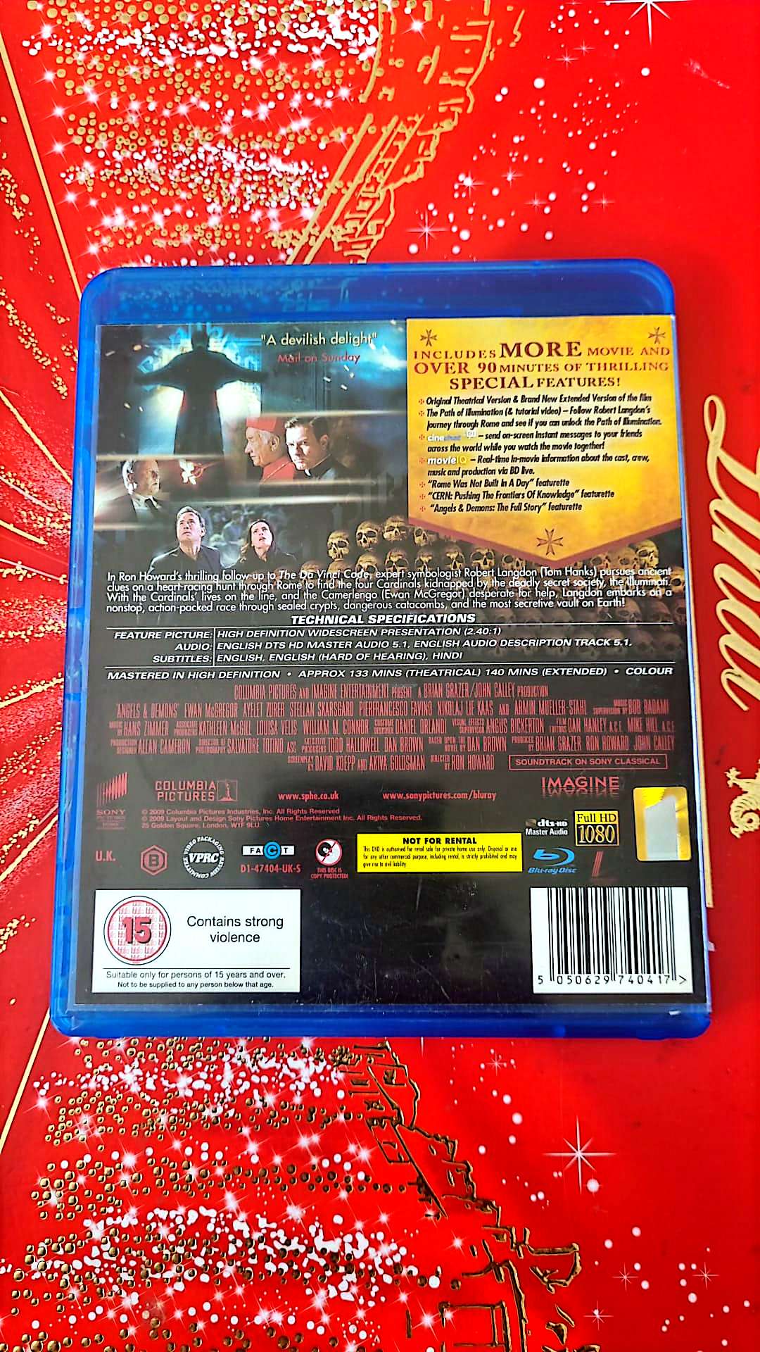 DVD : angels & demons