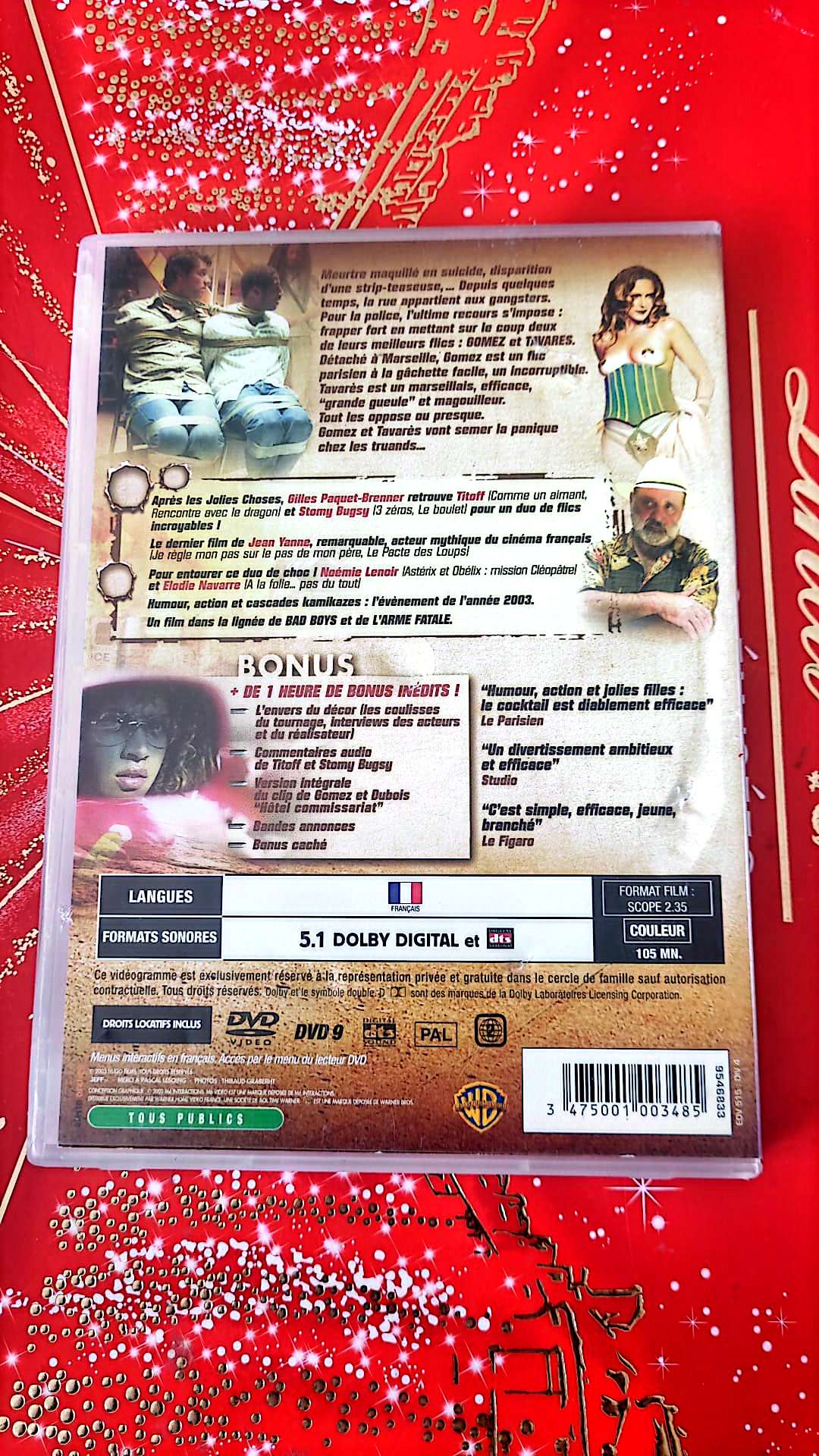 DVD : gomez et tavares film