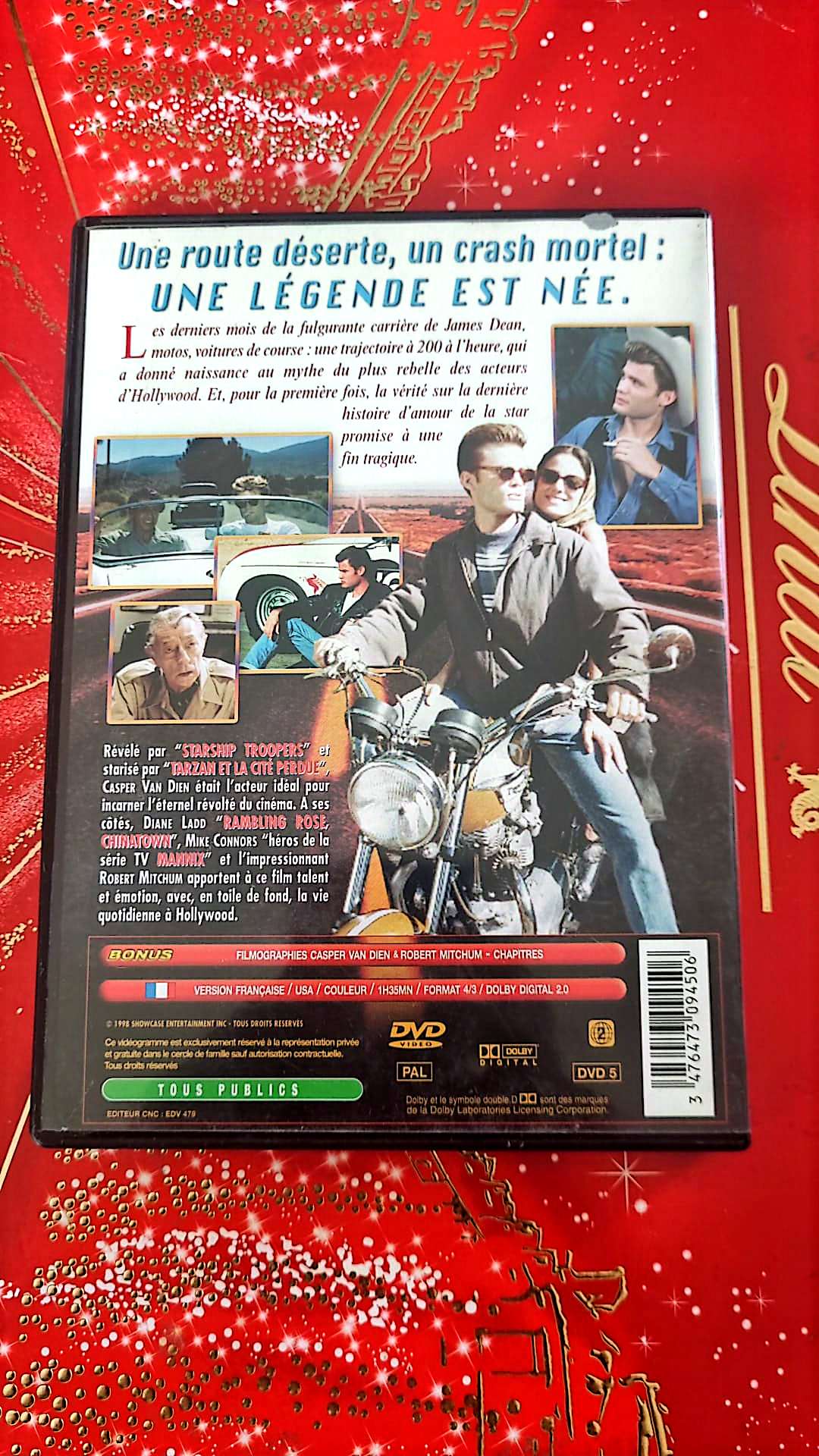 DVD : james dean vivre vite, mourir jeune