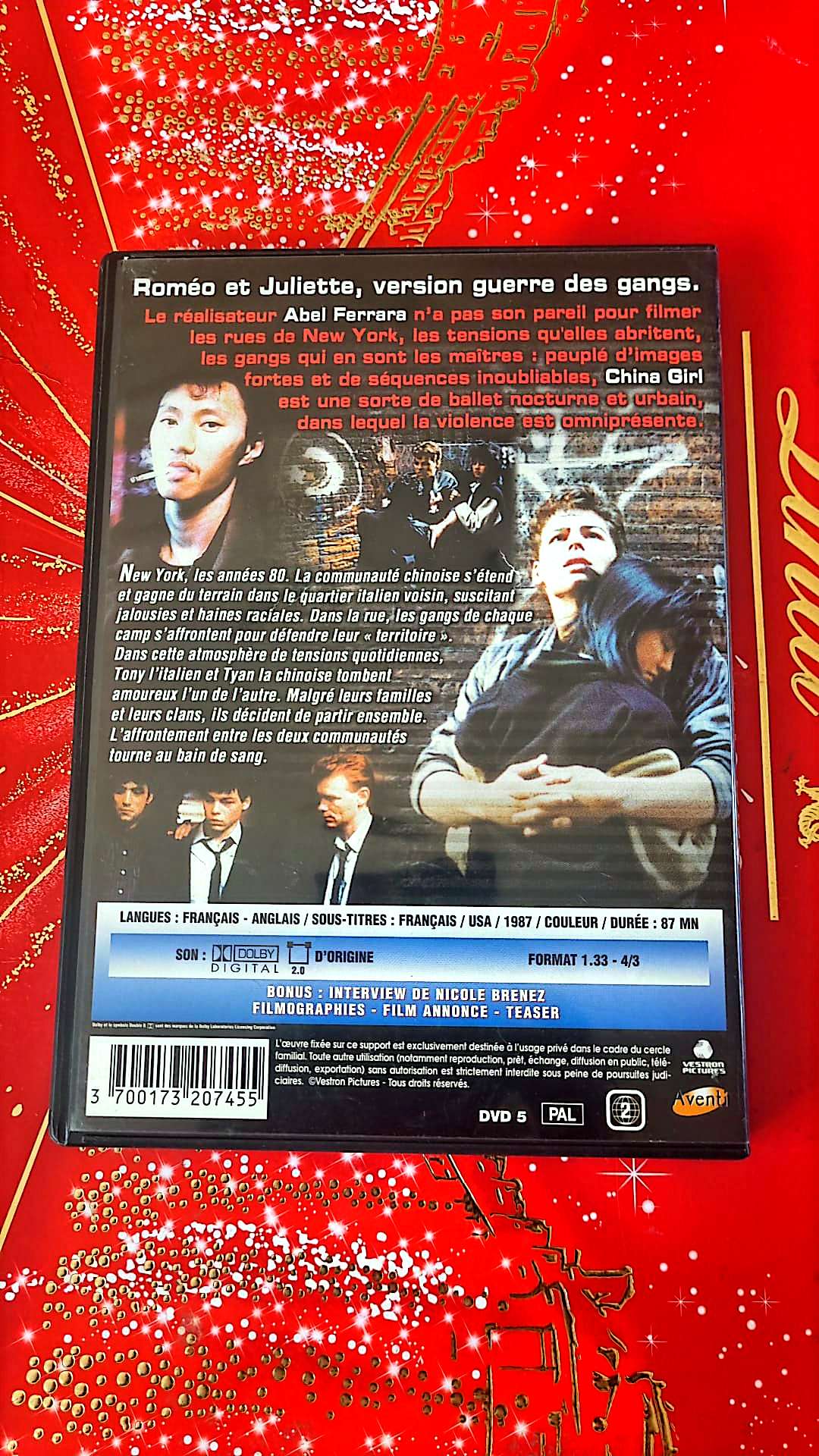 CHINA GIRL DVD vendu en Bon état Par blaspo