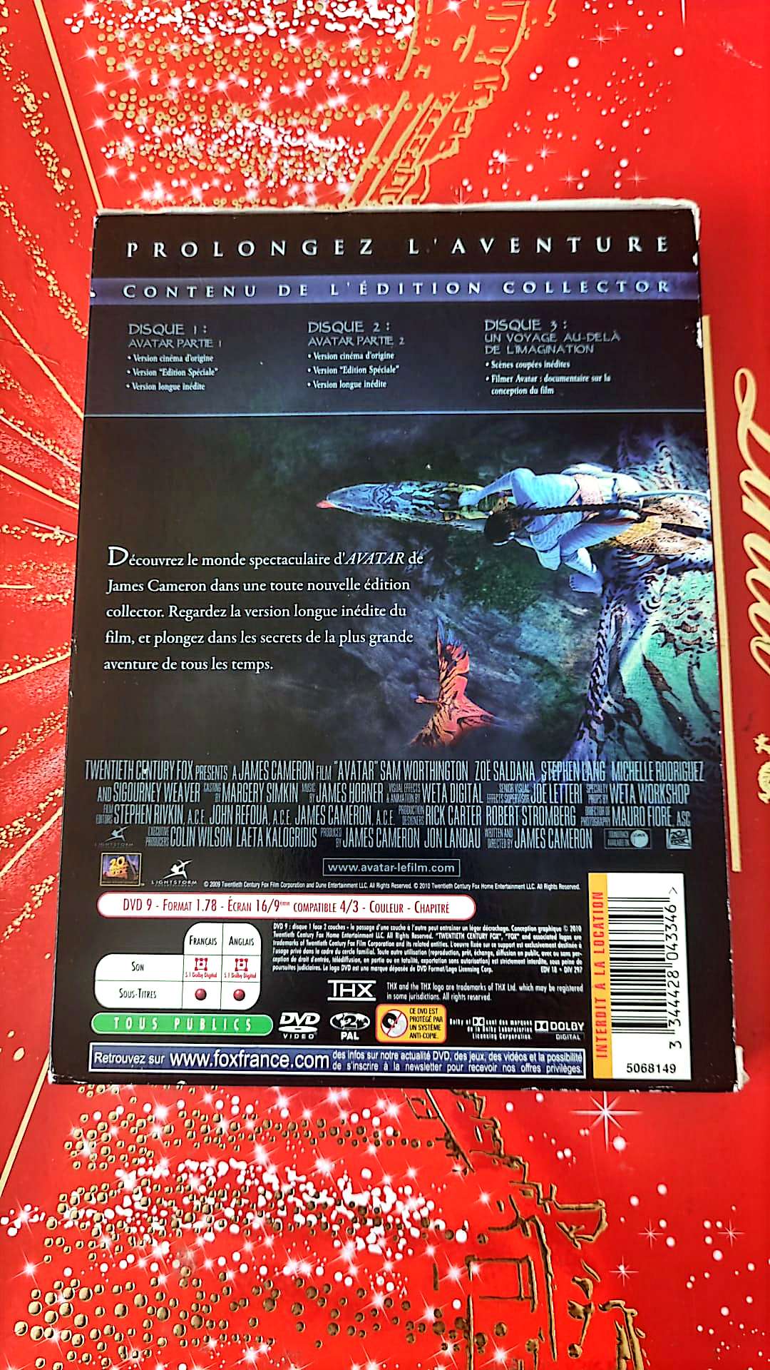 DVD : avatar