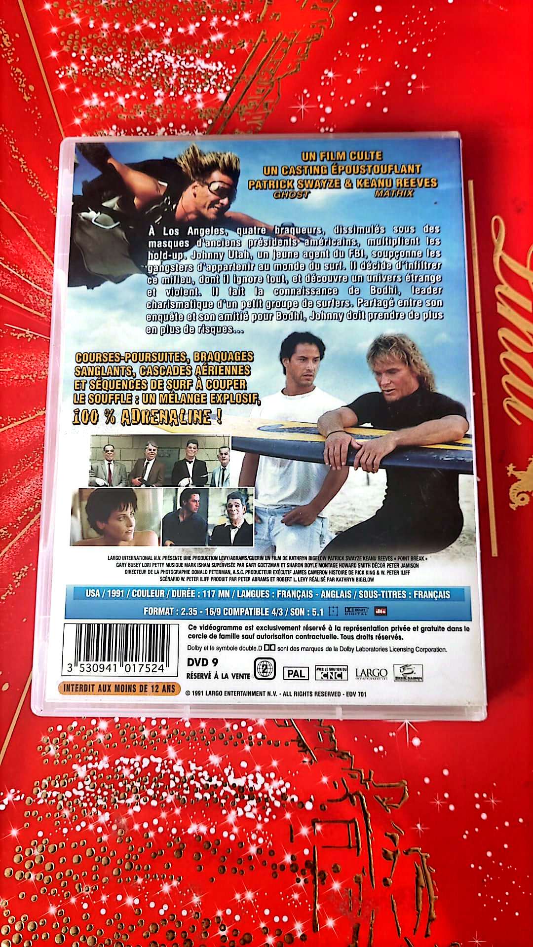 point break film complet en français DVD vendu en Bon état