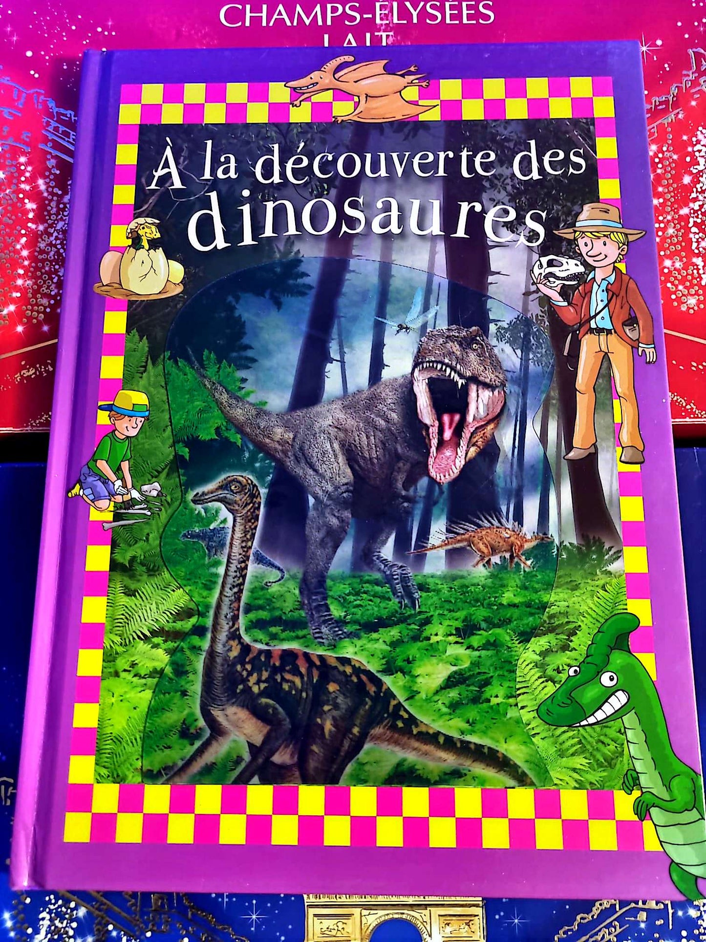 À la découverte des dinosaures | Livre jeunesse illustré | Documentaire enfants livre documentaire