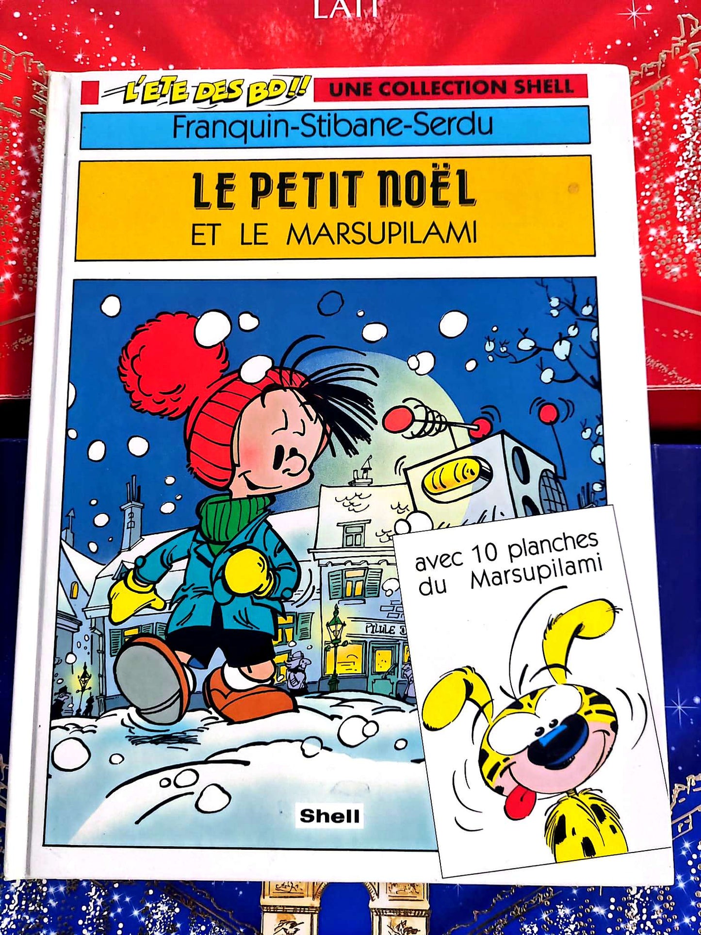 Le Petit Noël et le Marsupilami | Bande dessinée jeunesse | Collection Shell livre