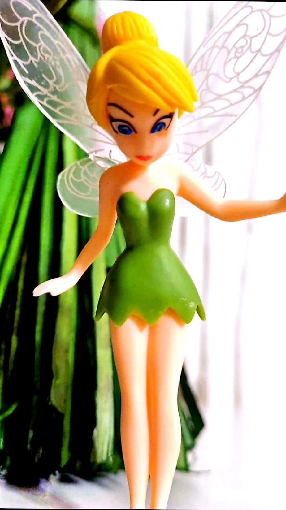 Figurine Fée Clochette – Tinker Bell – Peter Pan – PVC – 9 à 10 cm – Figurine Disney neuve