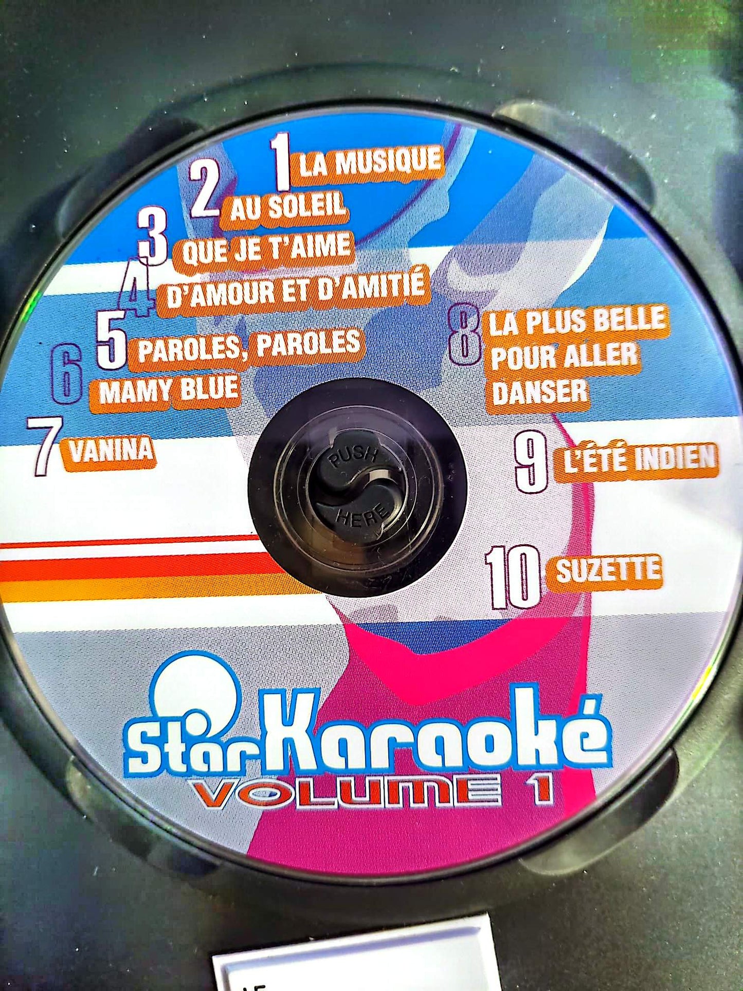 Star Karaoke – Volume 1 – CD audio – Karaoké
