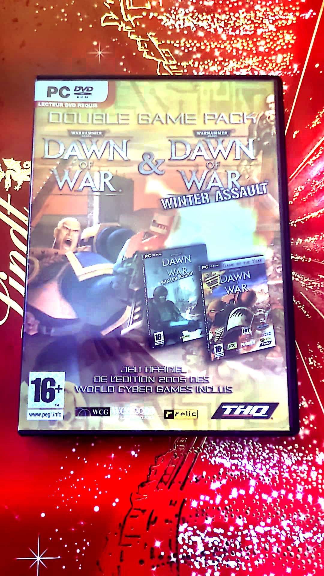 PC – Warhammer 40, 000: Dawn of War + Winter Assault(Double Pack)– Jeu de stratégie en temps réel – Version française – Édition WCG 2005